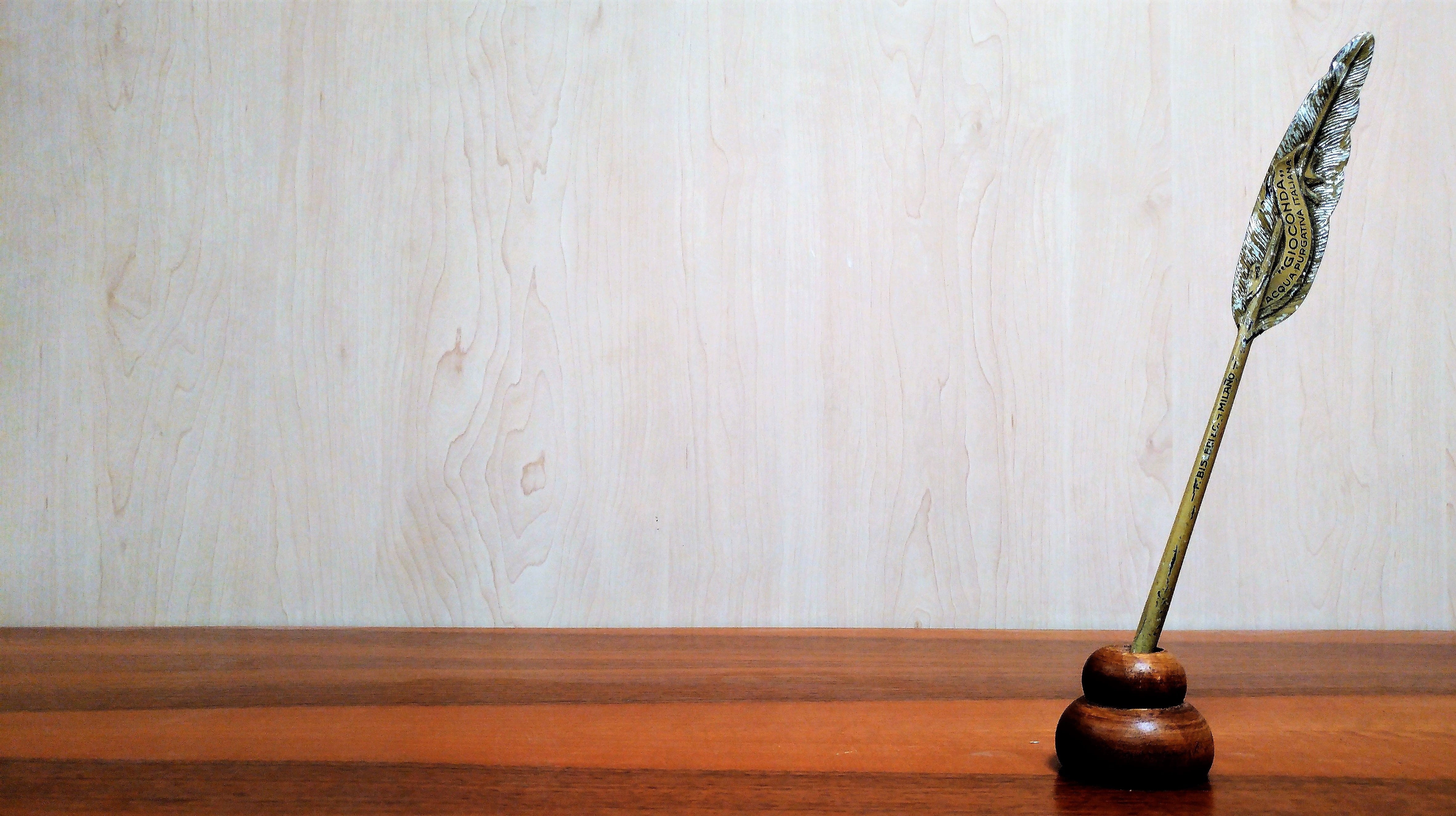 fountain pen, old times, vintage, wood grain, ink, retro, plant, close-up, architecture, stylus, table, old, era, wood - material, pen holder, flooring, HD Wallpaper