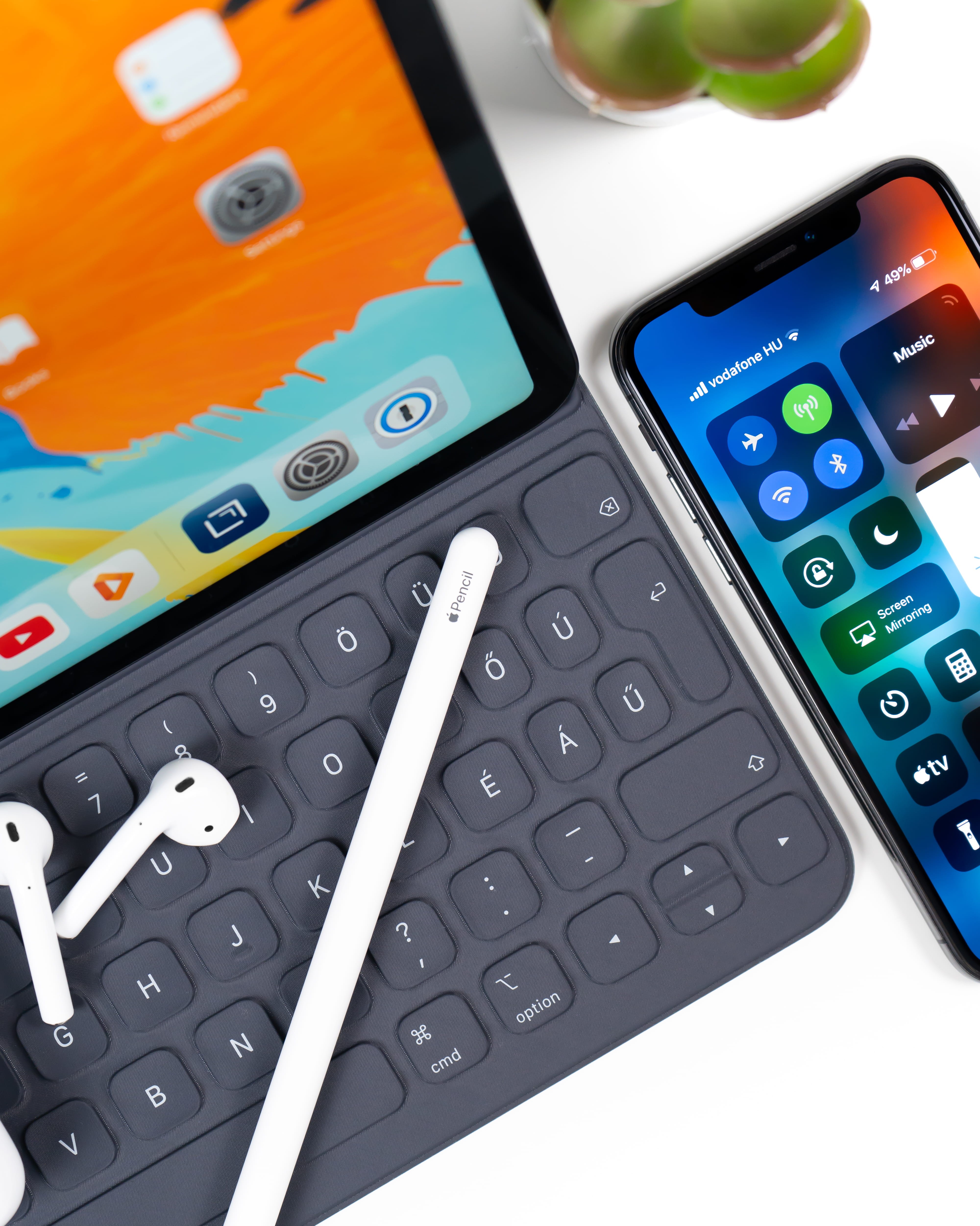 stylus, no people, indoors, still life, computer, number, ipad, connection, portable information device, calculator, close-up, multi colored, focus on foreground, Phone HD Wallpaper