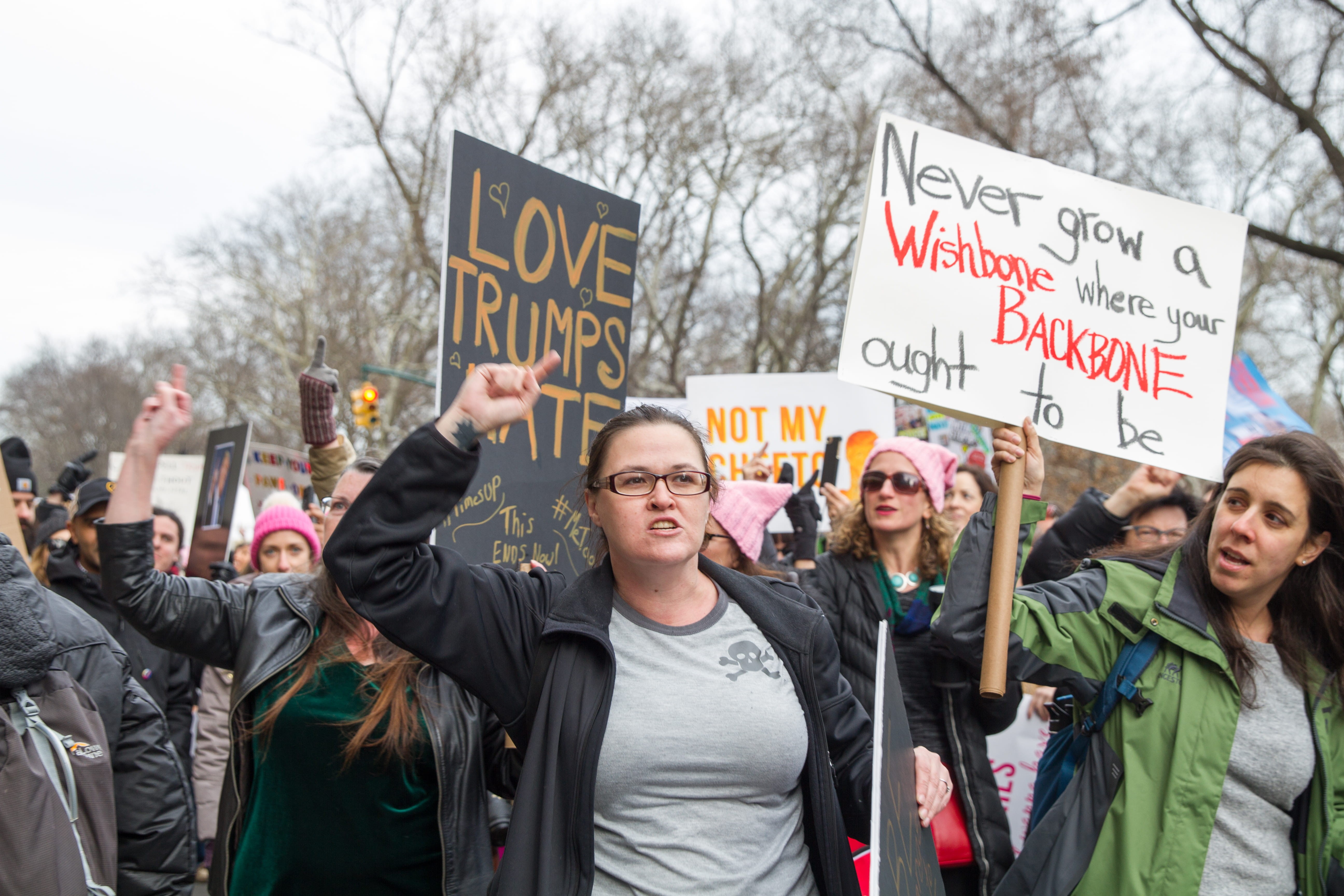 crowd, street, men, warm clothing, text, casual clothing, real people, america, activist, smiling, group of people, womens march, city, adult, day, holding, HD Wallpaper