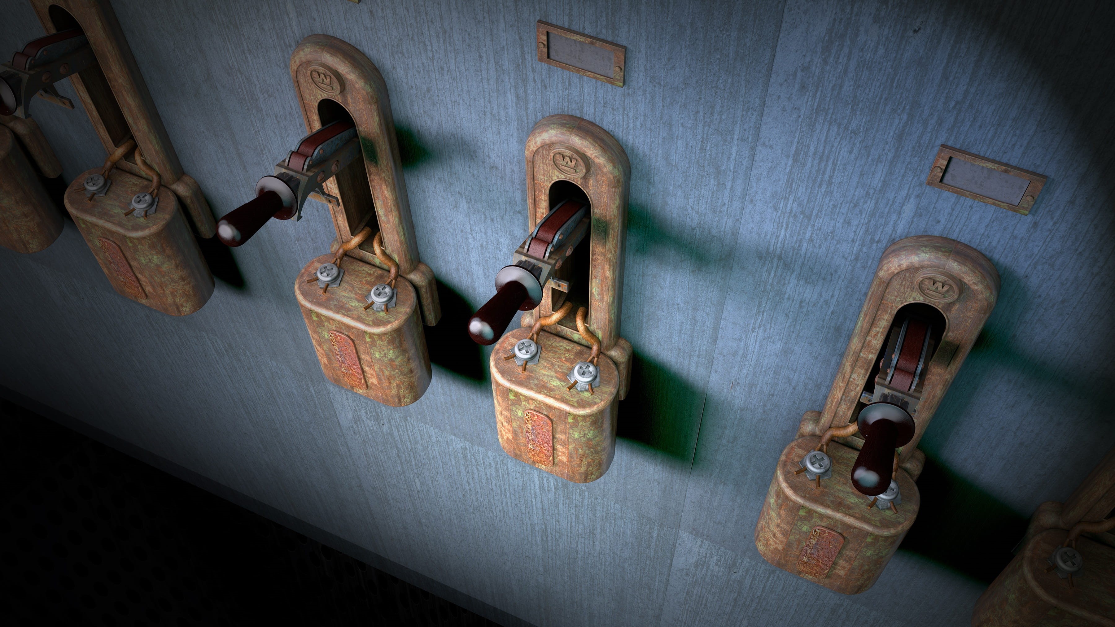 steel, no people, high angle view, wood - material, conversion, safety, close-up, signal box, keyhole, hanging, old, connection, 2K, the past, padlock, HD Wallpaper