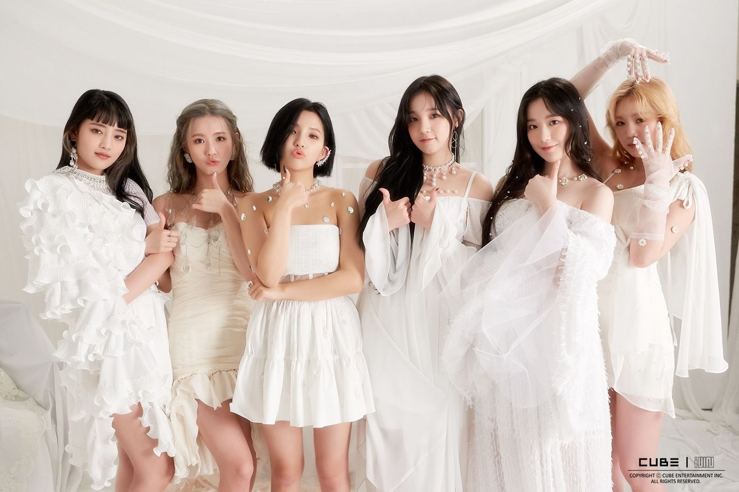 (g)i-dle, K-pop, Yeh Shuhua, Seo Soojin, Song Yuqi, Minnie, Jeon Soyeon, Cho Miyeon, 720P, HD Wallpaper