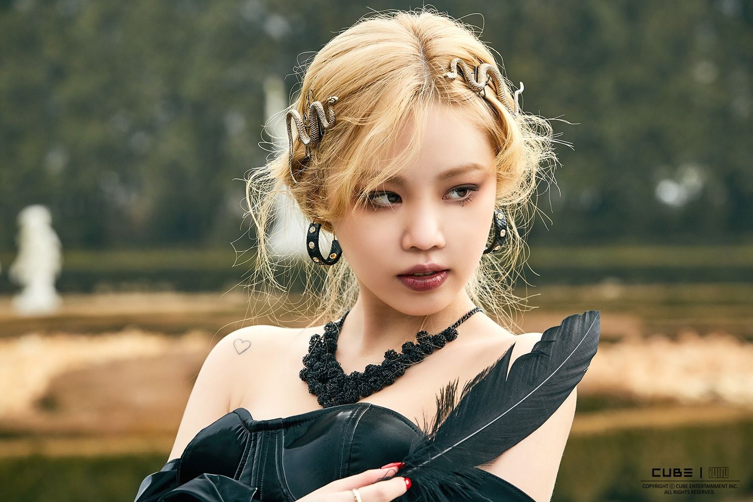 (g)i-dle, K-pop, 720P, Seo Soojin, HD Wallpaper