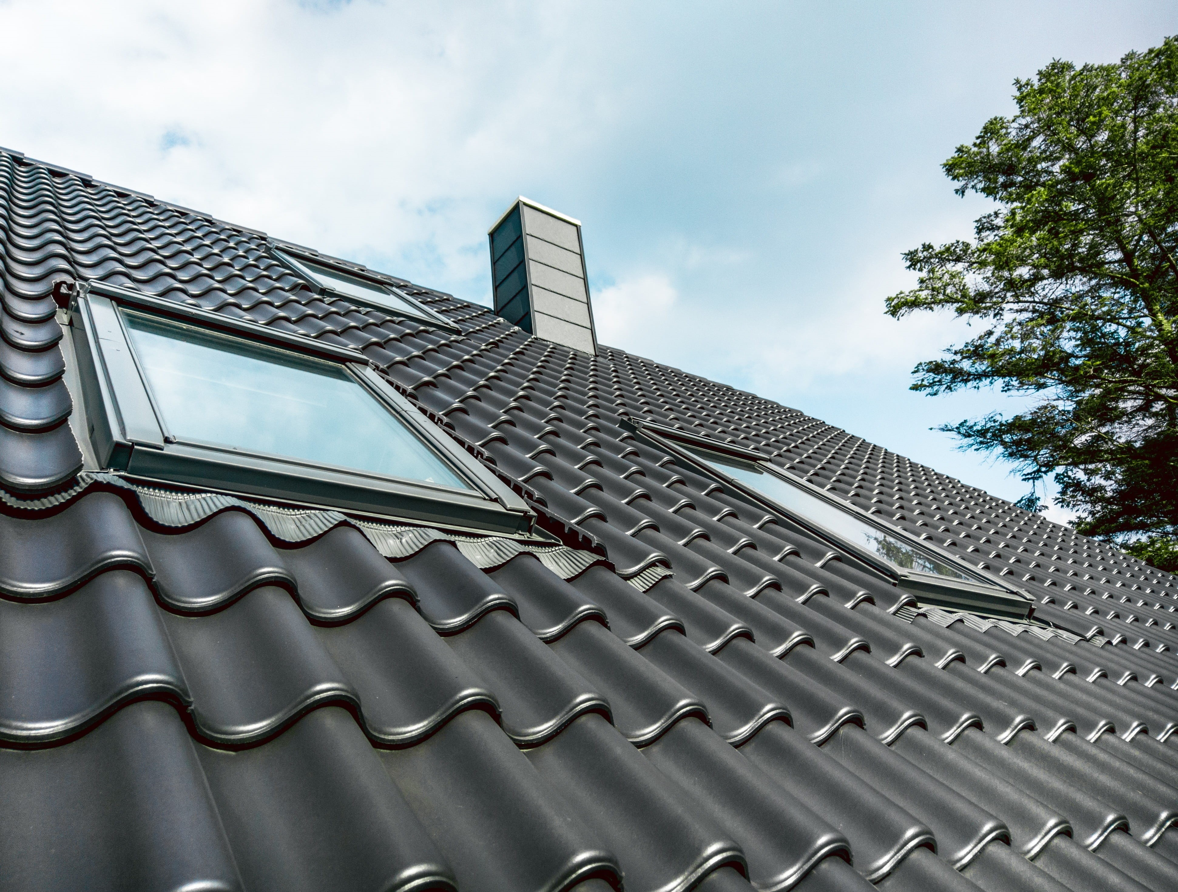 roof tile, built structure, window, architecture, nature, texture, roof, office, cloud - sky, modern, building exterior, brick, home, outdoors, building, HD Wallpaper