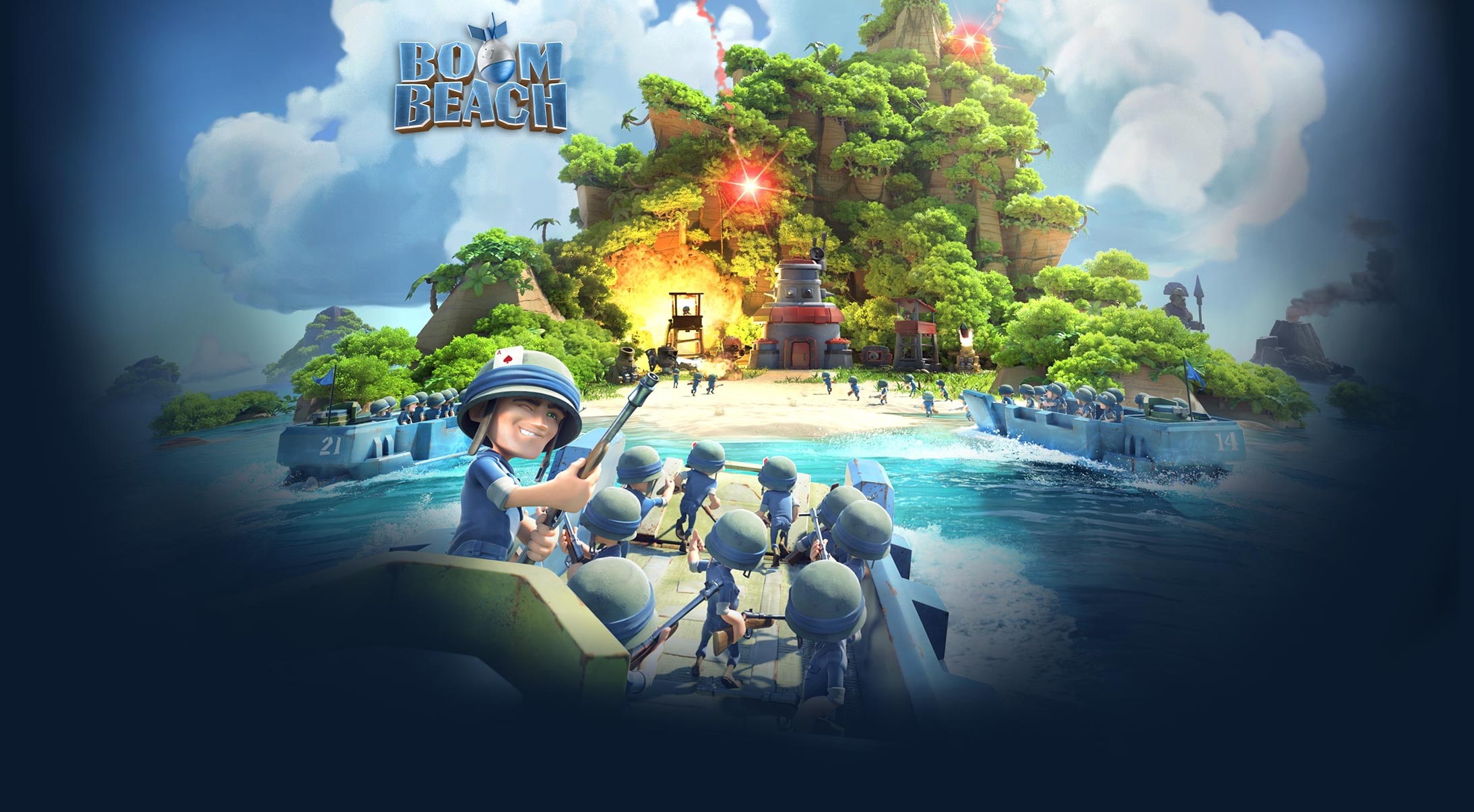 1080P, Supercell, Boom Beach, HD Wallpaper