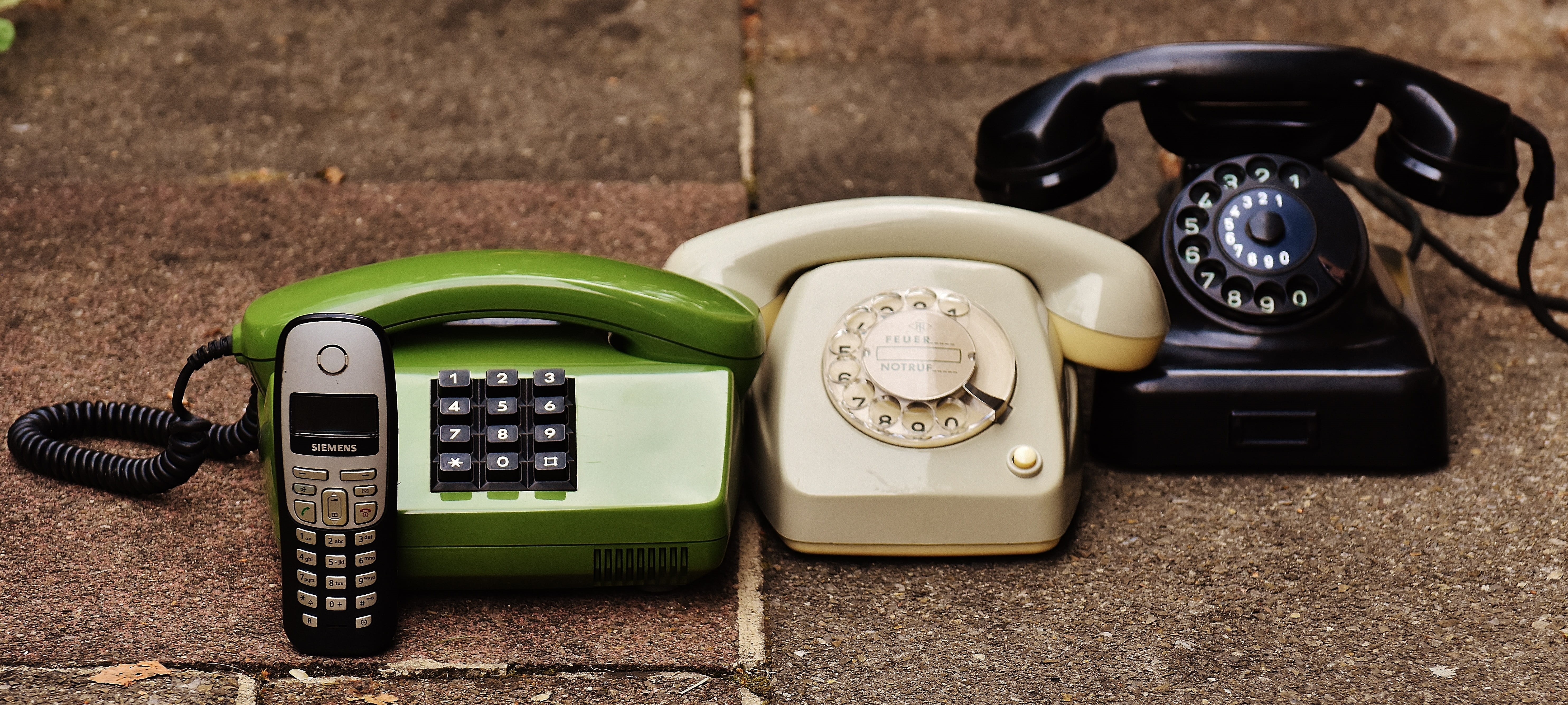 contact, history, landline phone, rotary phone, retro styled, telecommunications equipment, telecommunication, black, telephone, connection, communication, HD Wallpaper