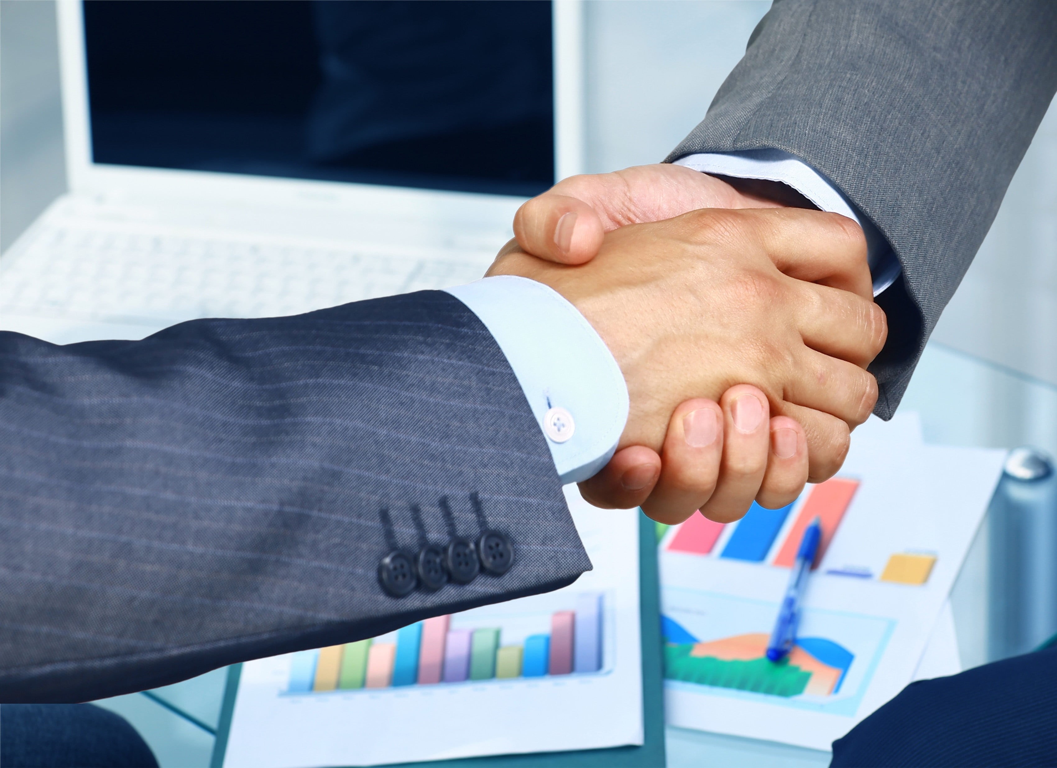 contract, part Of, communication, human Hand, suit, handshake, 2K, businessman, occupation, two people, gray, males, hand, hands, body part, businessmen, HD Wallpaper