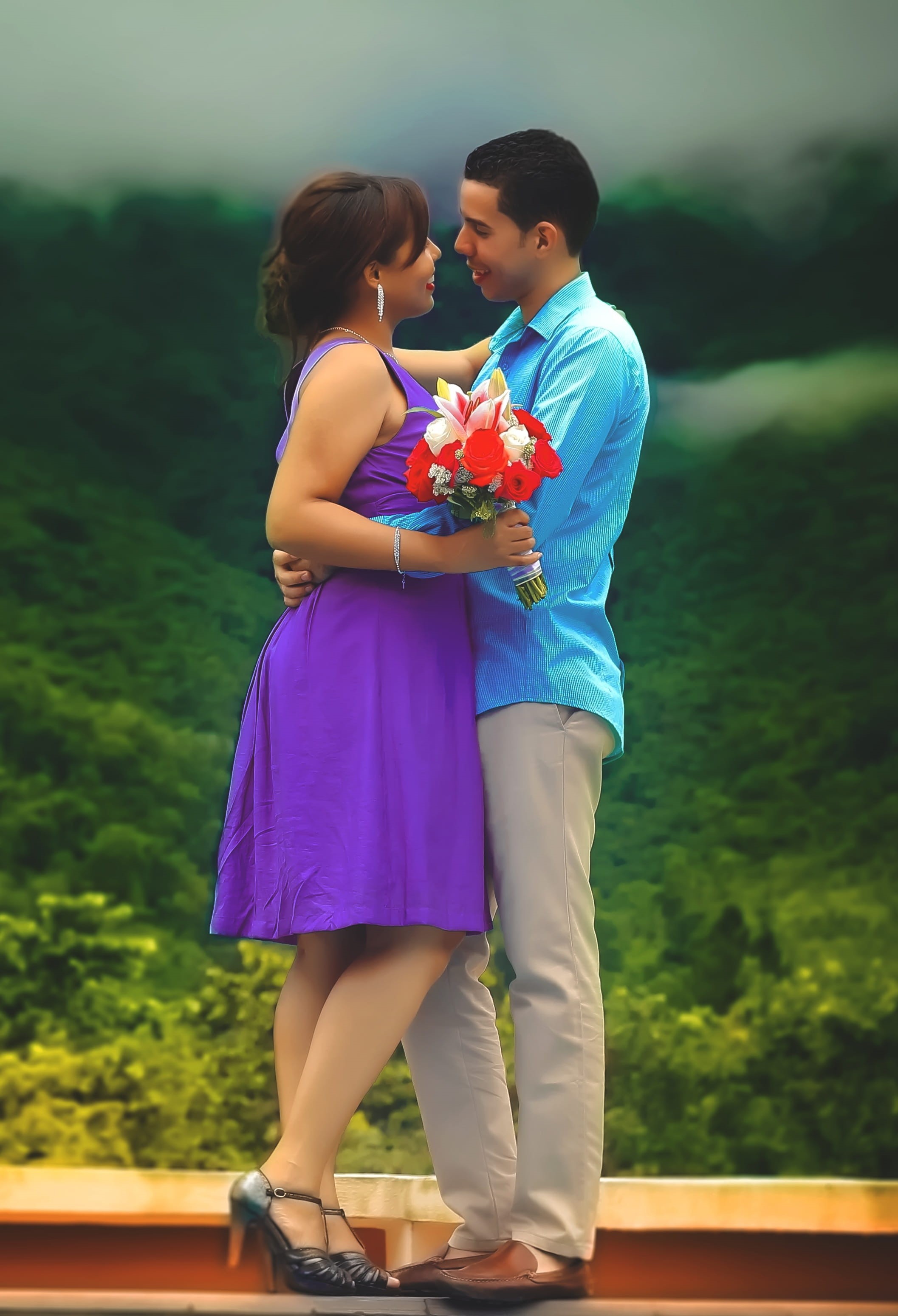 lovers, love, white, kiss, dominican republic, romantico, santo domingo, couple in love, bella, sister, lifestyles, females, landscape, event, beautiful, Phone HD Wallpaper