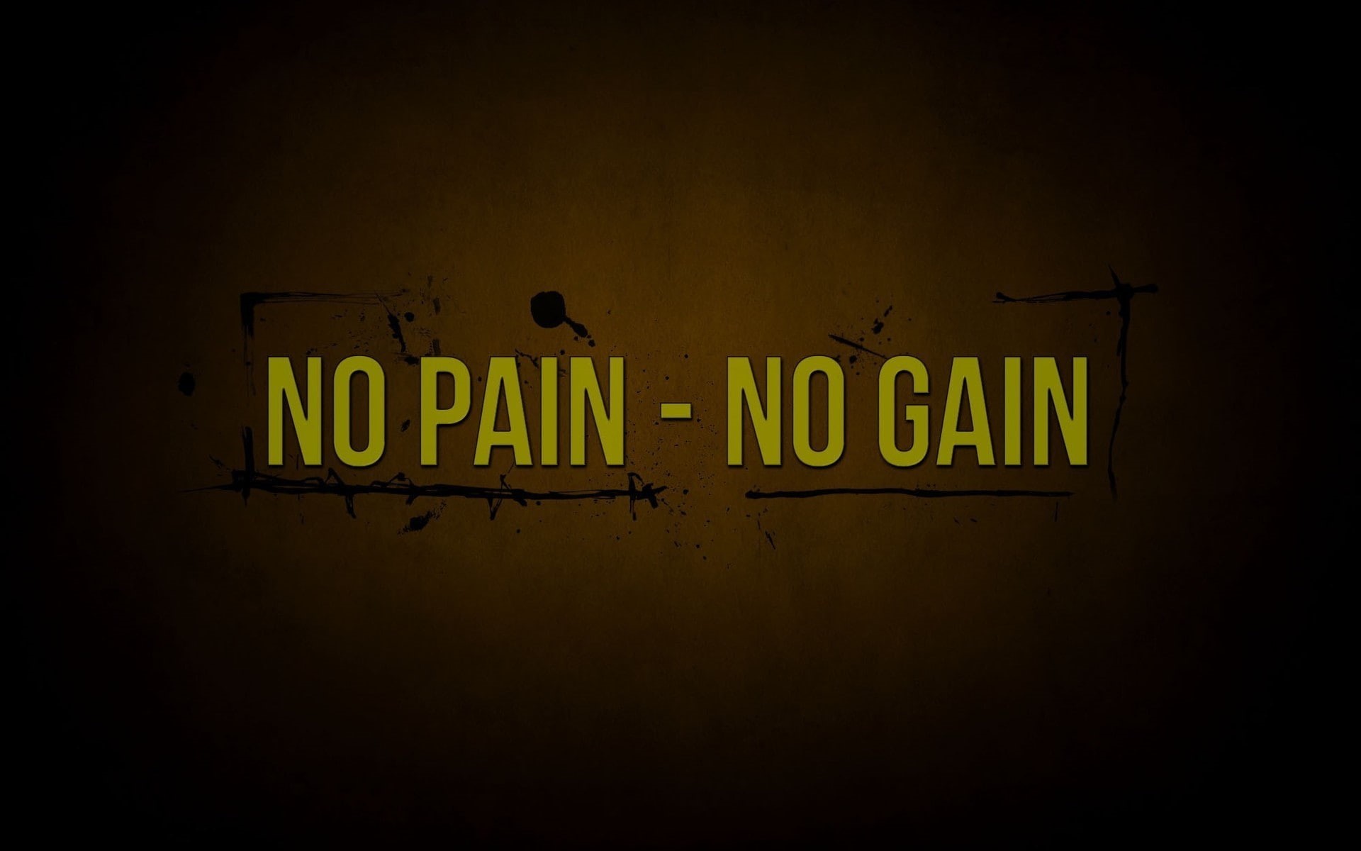 1080P, quote pain and gain, HD Wallpaper
