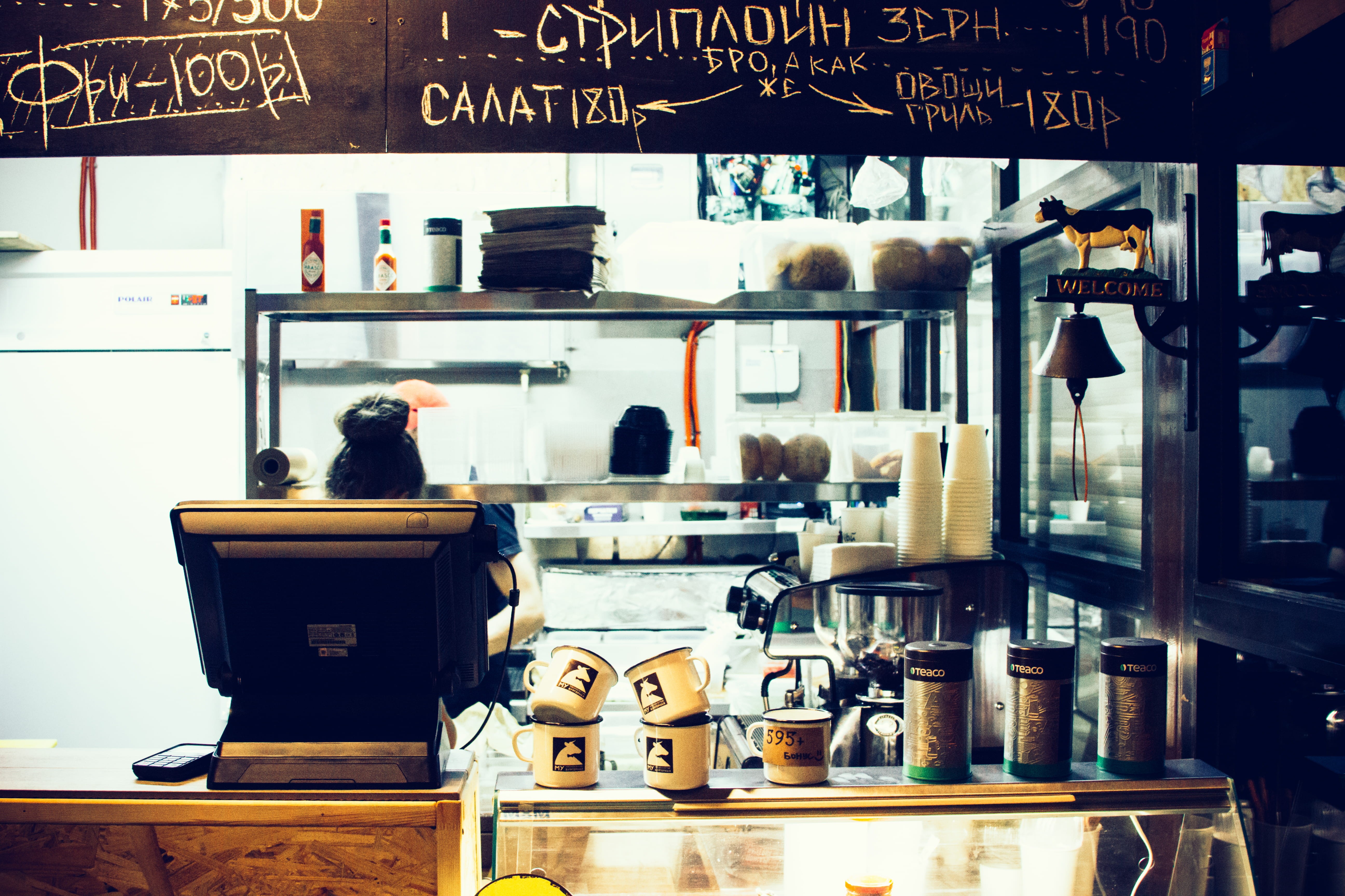 price, room, people, real people, 5K, container, western script, store, restaurant, day, occupation, business, text, rear view, working, food, technology, HD Wallpaper