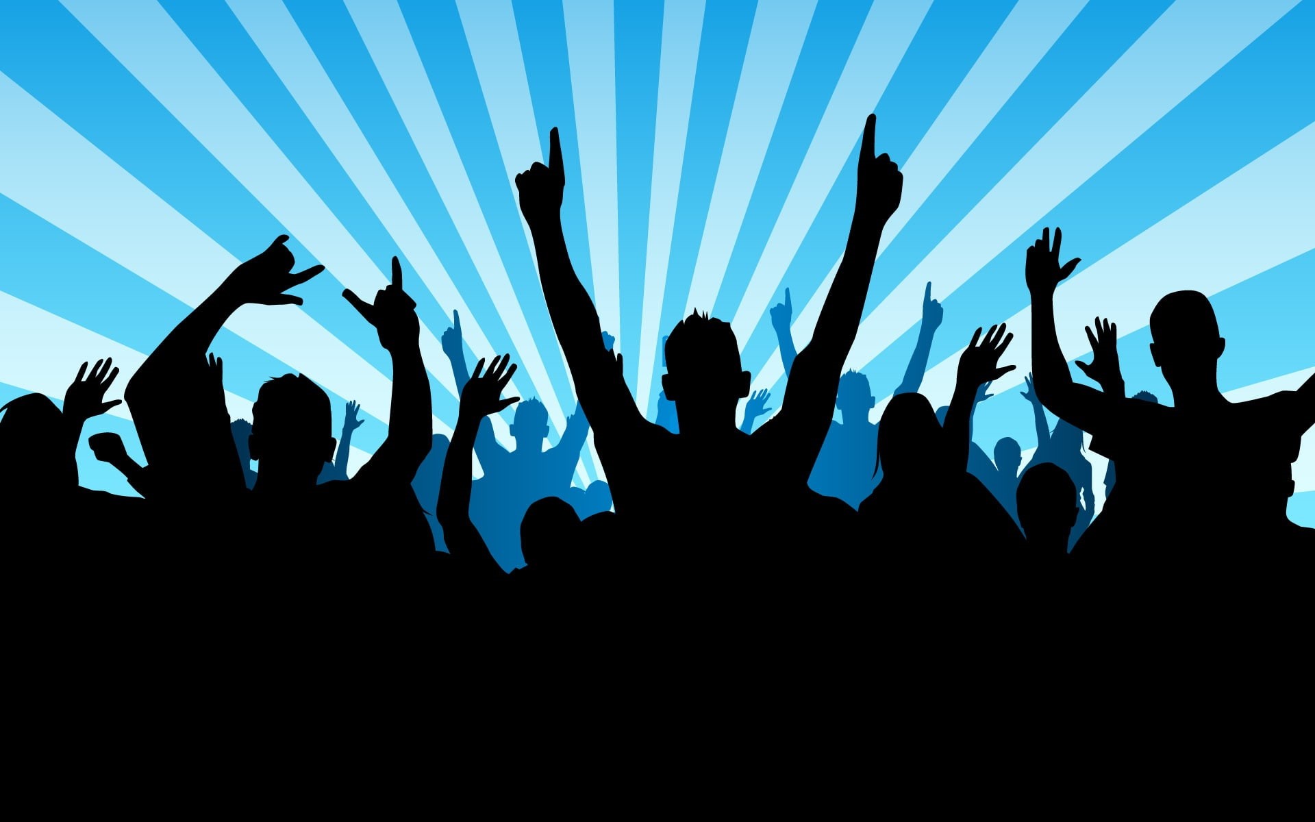 1080P, Trend, Silhouette, People, Vector, HD Wallpaper