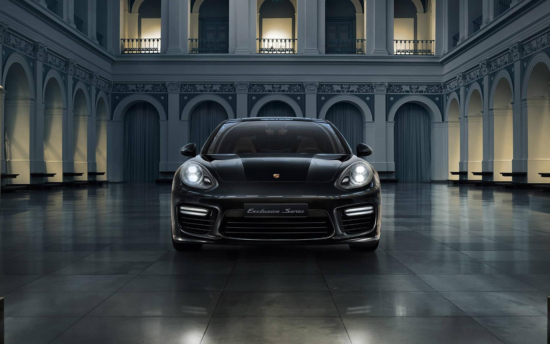 1080P, car, exclusive, s, turbo, panamera, black, executive, series, cars, porsche, HD Wallpaper