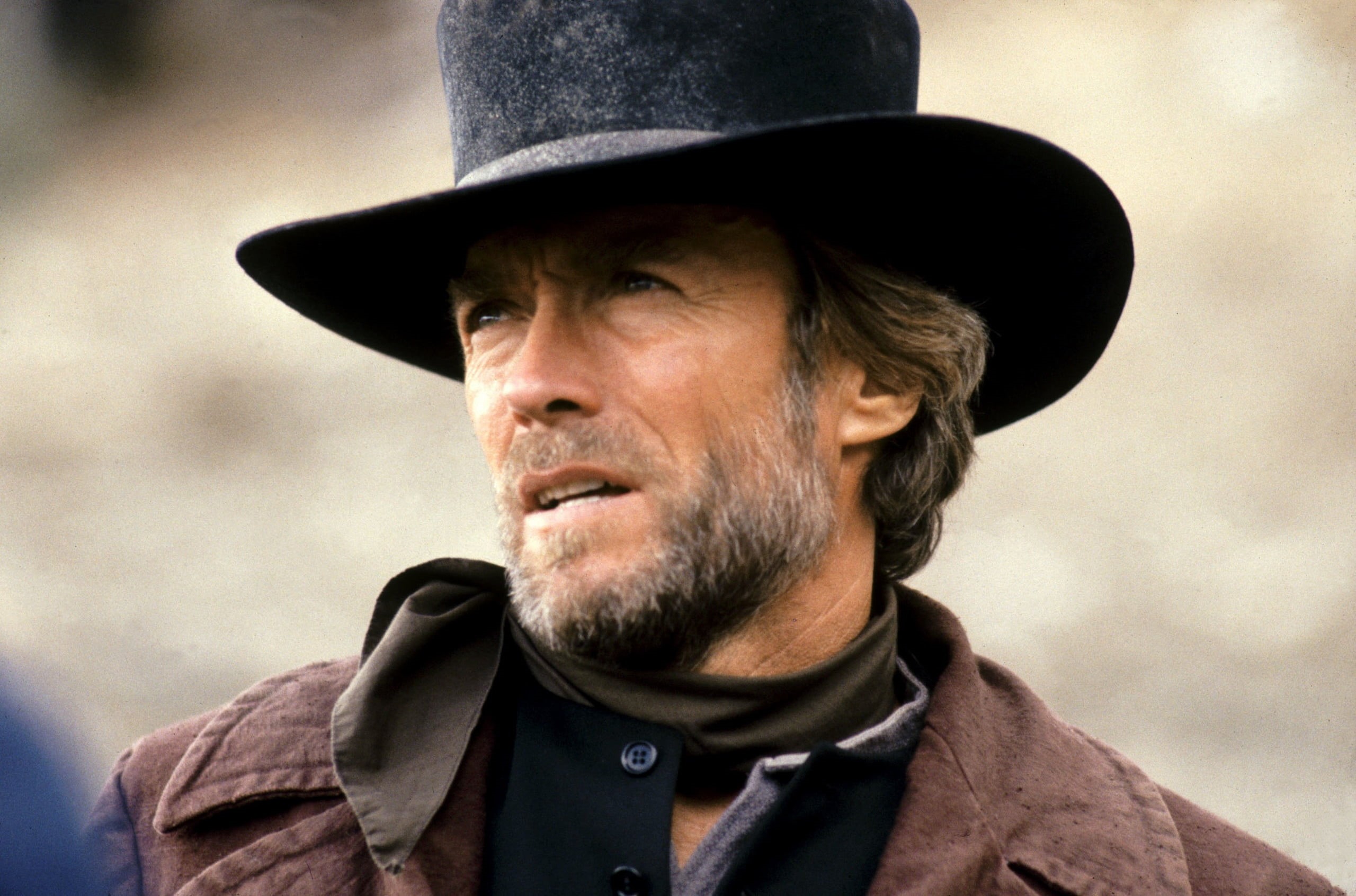 focus on foreground, characters, one Man Only, senior Men, cowboy, front view, mustache, serious, caucasian Ethnicity, looking At Camera, clothing, human Face, HD Wallpaper