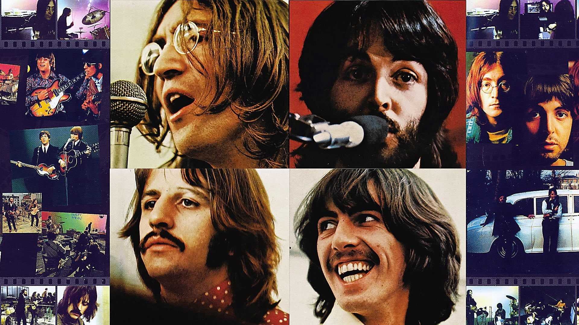 smiling, beard, looking, beatles, men, headshot, fun, group of people, human Face, collection, people, multi Colored, facial Expression, photo, faces, real people, HD Wallpaper
