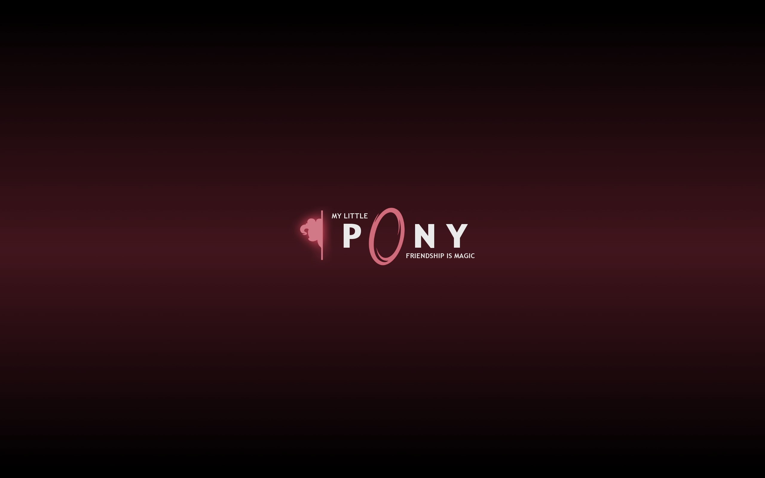 simple background, parody, 2K, Pinkie Pie, Portal (game), typography, My Little Pony, HD Wallpaper