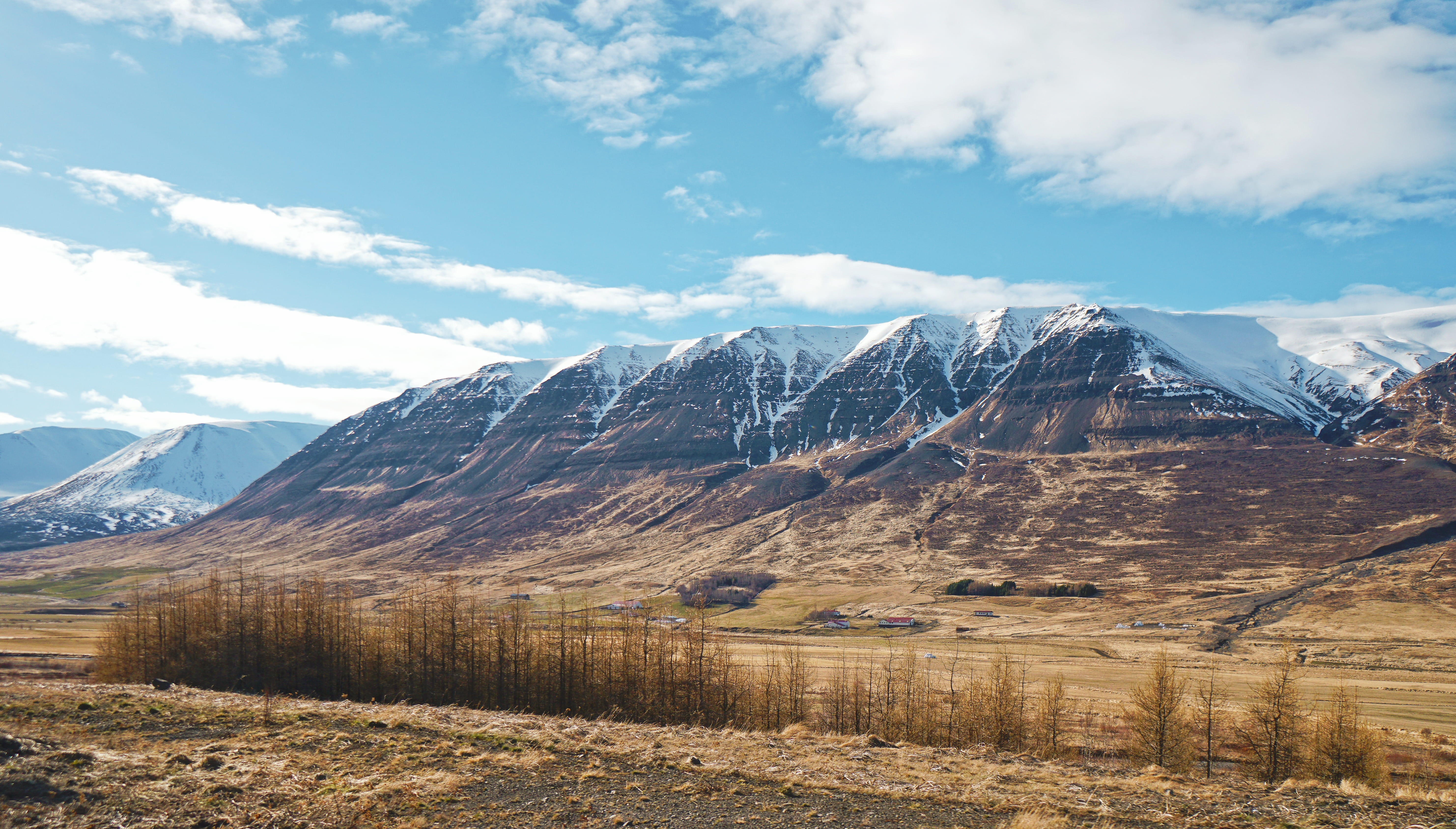 valley, snowy, island, peaks, cloud - sky, non-urban scene, cold temperature, mountains, outdoors, peak, islande, plant, sky, snowcapped mountain, mountain, HD Wallpaper