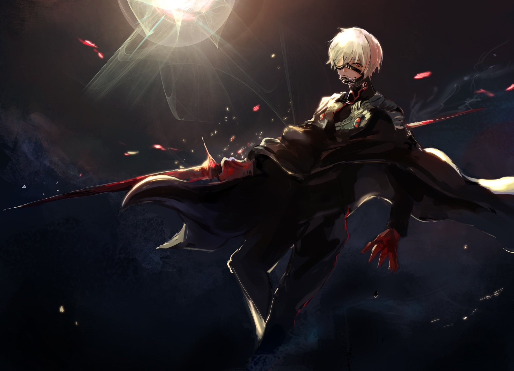 ken, pixiv, 1080P, fanart, tokyo, kushu, kyuba, melo, from, kaneki, kushure, HD Wallpaper