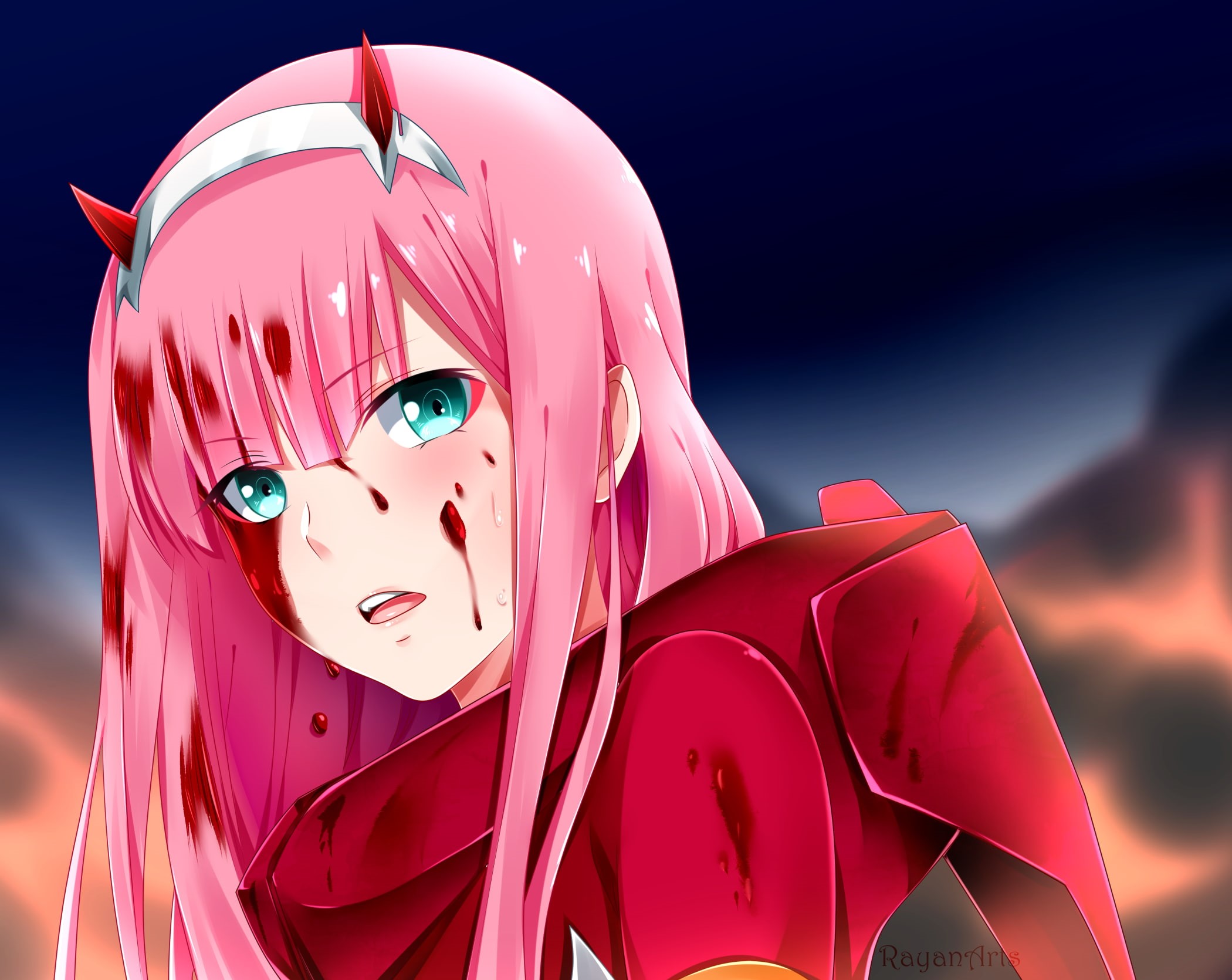 fanart, from, two, the, pixiv, zero, 1080P, HD Wallpaper