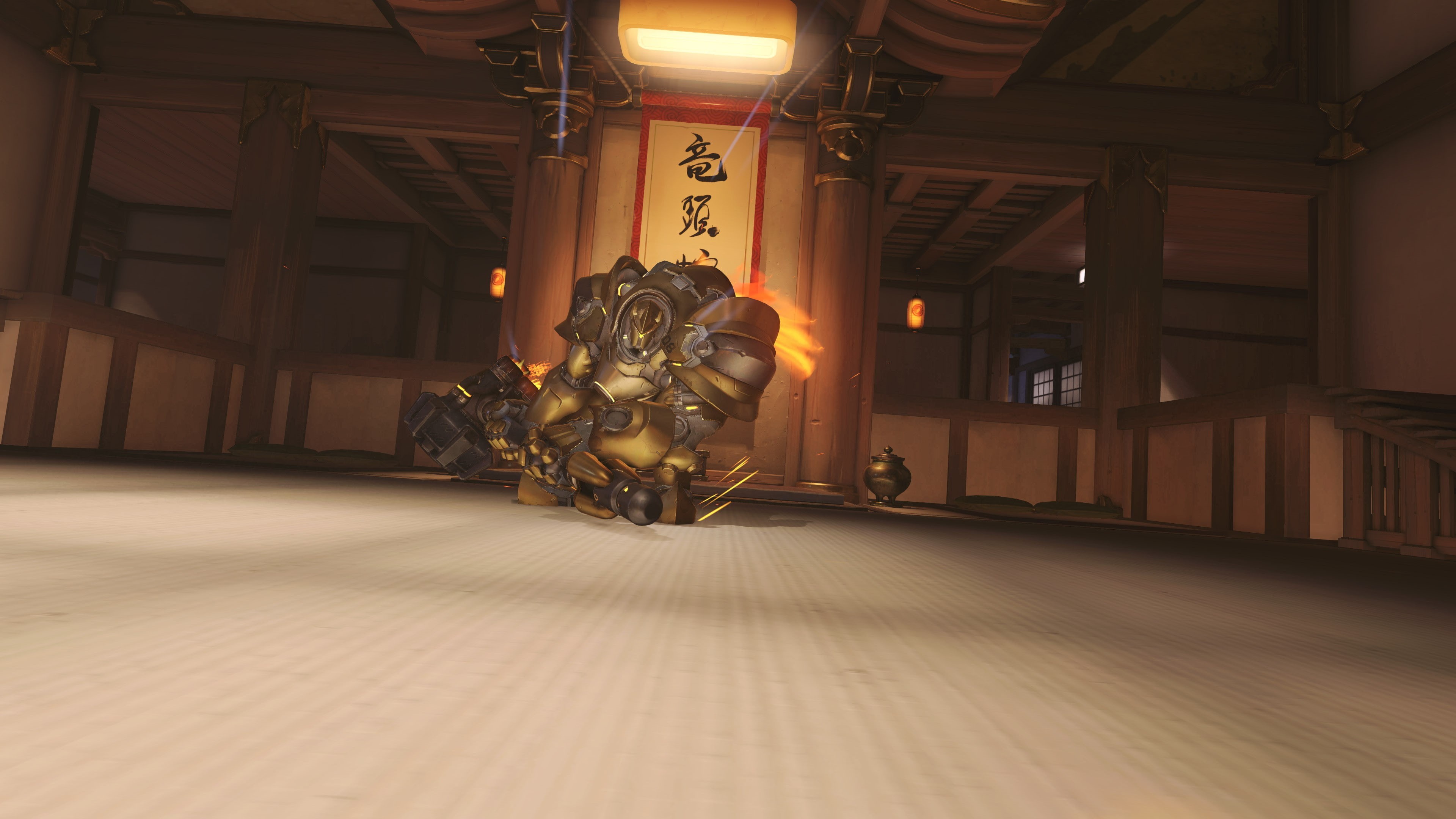 4K, Overwatch, Hanamura (Overwatch), Reinhardt (Overwatch), HD Wallpaper