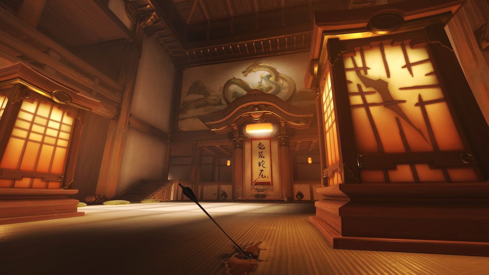 1080P, Overwatch, video games, Hanamura (Overwatch), HD Wallpaper