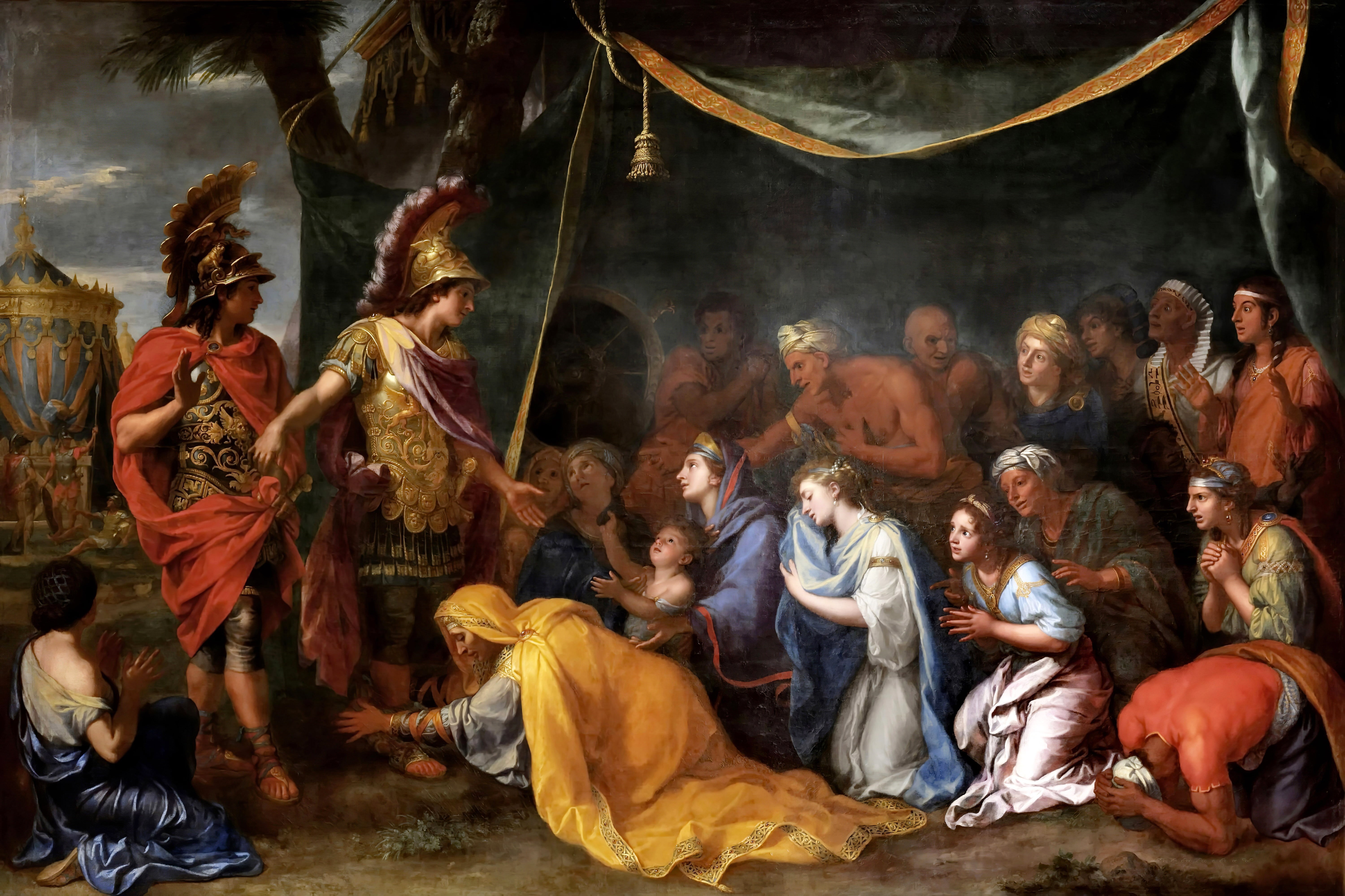 Alexander the Great, history, Alexander, 5K, The Family of Darius before Alexander, Charles Le Brun, HD Wallpaper