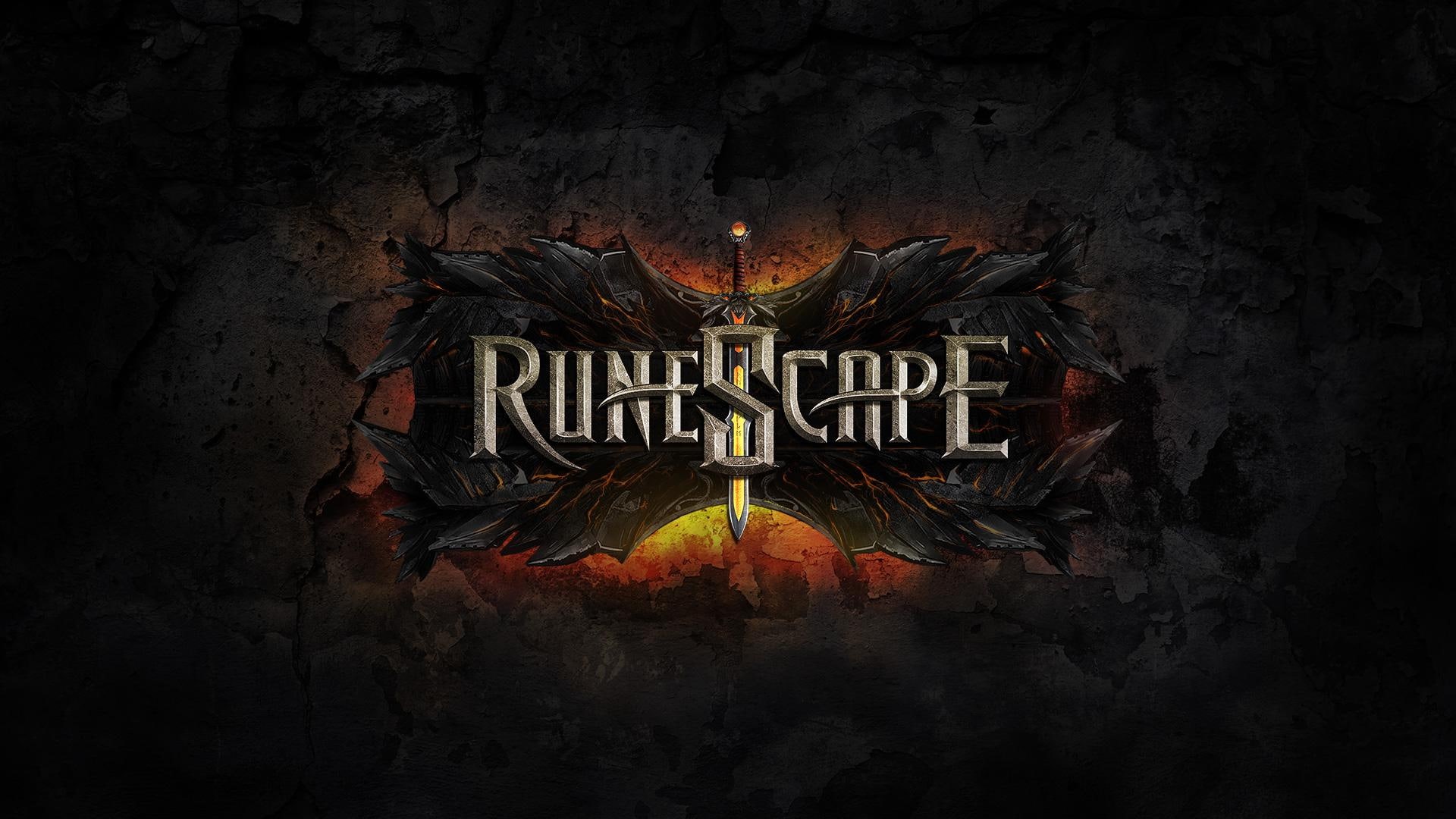 logo, game, 1080P, sword, runescape, HD Wallpaper