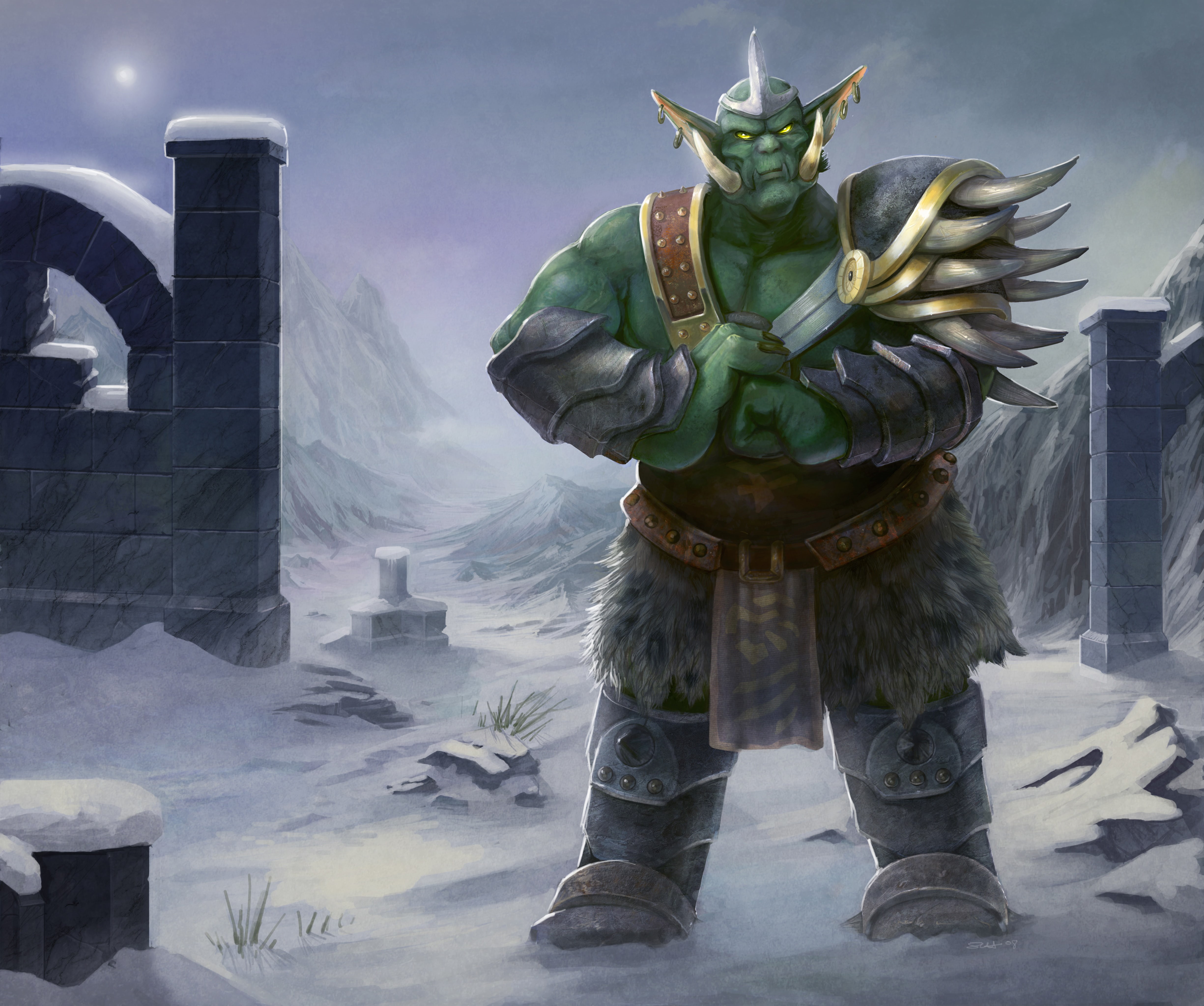 fantasy, warrior, monster, adventure, runescape, 4K, HD Wallpaper