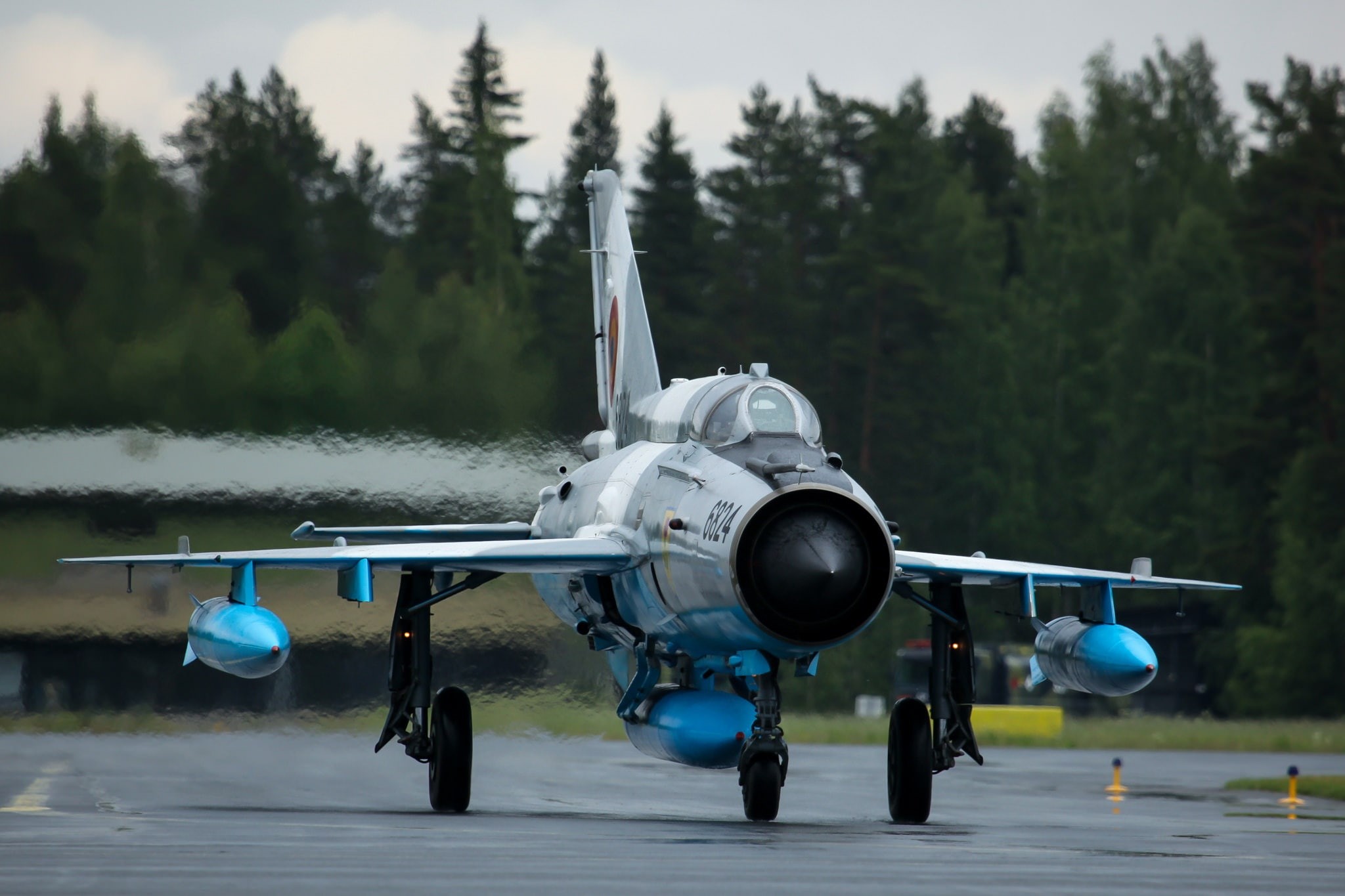 the airfield, the rise, fighter, MiG 21, 1080P, HD Wallpaper