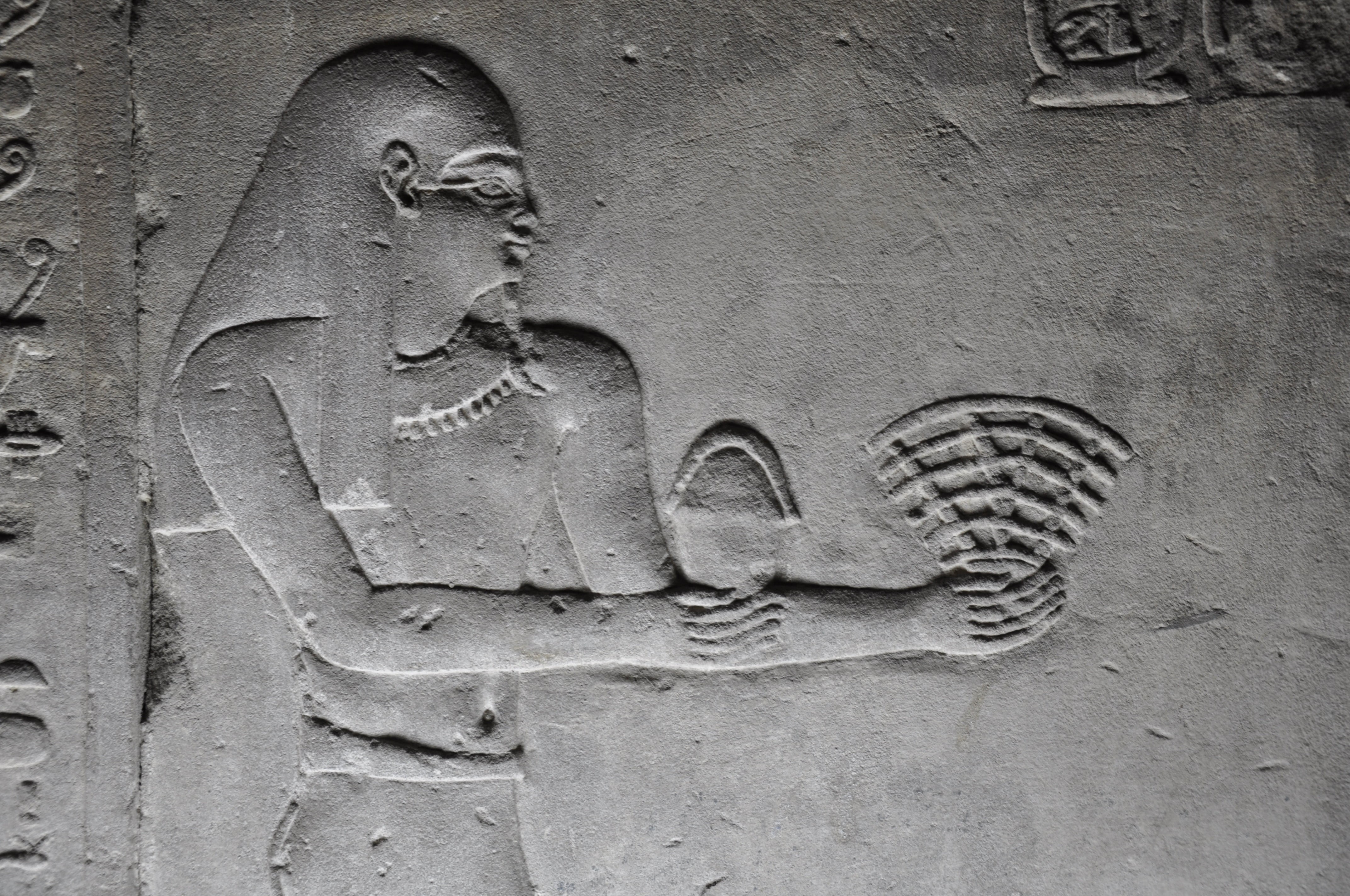 nile, egyptian temple, wall, statue, pharaoh, human representation, built structure, close-up, craft, backgrounds, pierre, wall - building feature, history, HD Wallpaper