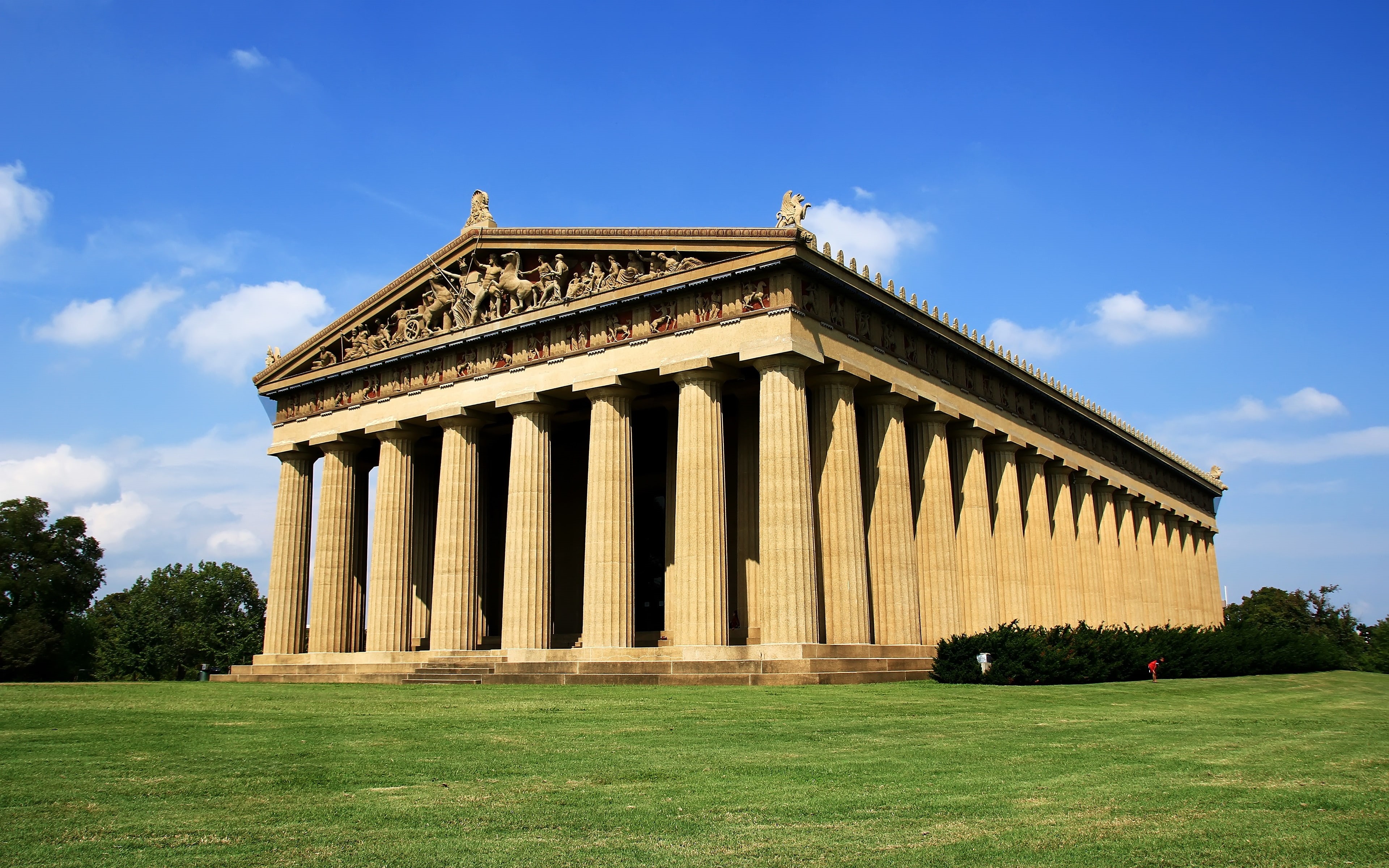 4K, Parthenon, nashville, HD Wallpaper