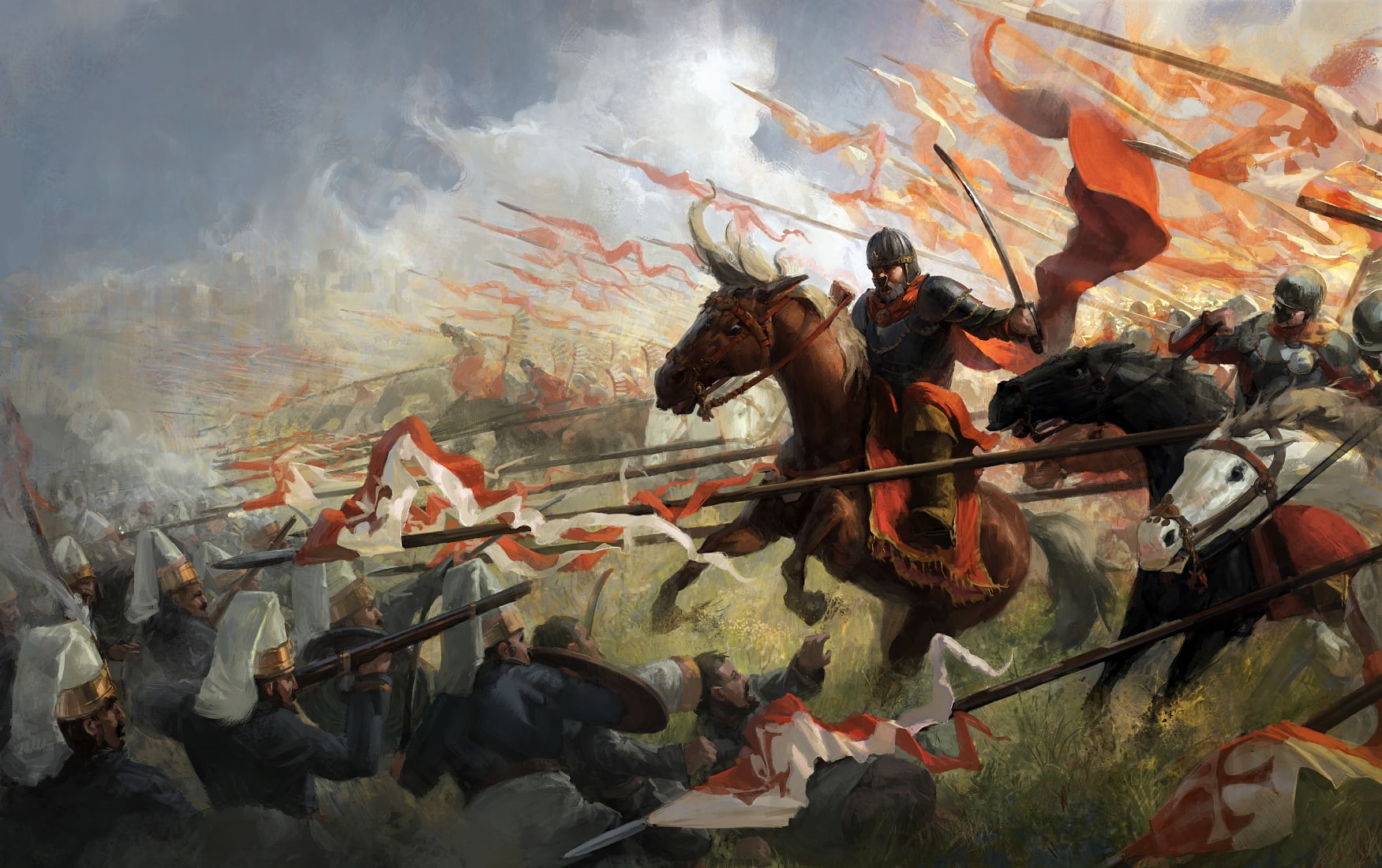 Crimean Khanate, 720P, horse, Janissaries, Cavalry, Poland, Winged Hussars, Lithuania, HD Wallpaper