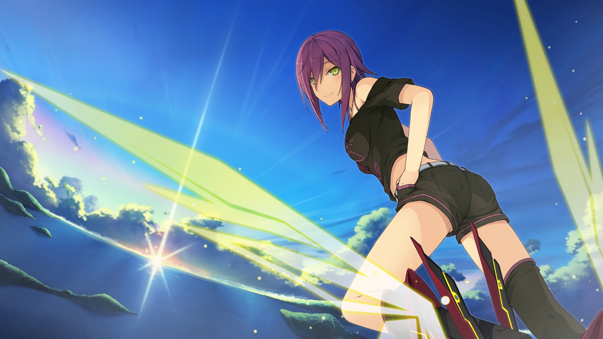 Aokana: Four Rhythm Across the Blue, Anime, 1080P, Aoi Kagami, HD Wallpaper