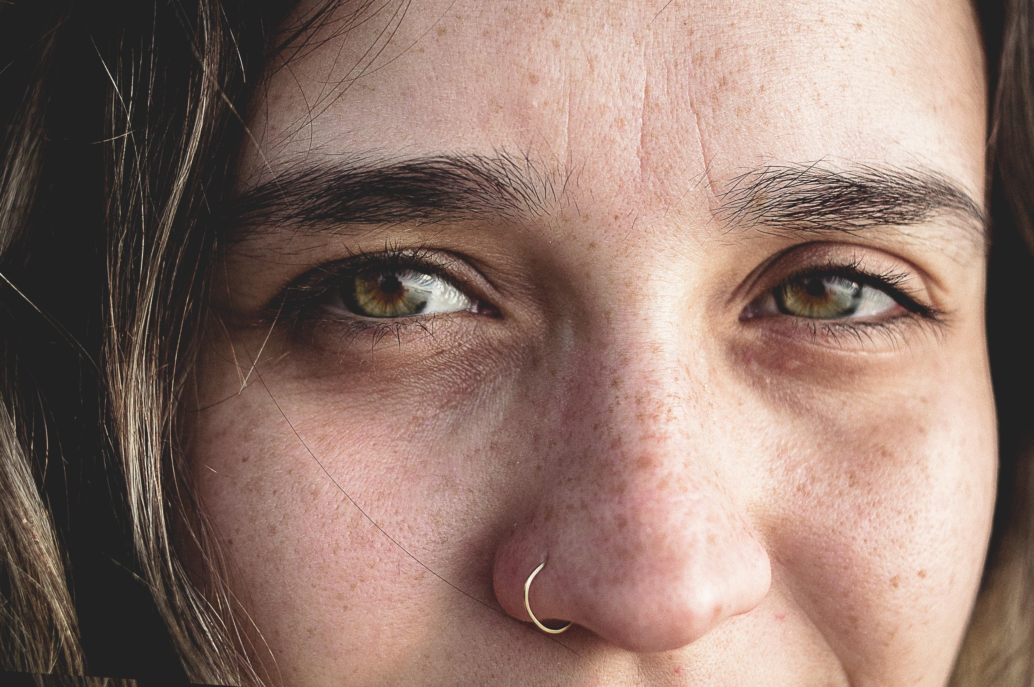 eyes, looking at camera, real people, close-up, 4K, skin, green, human eye, one person, young adult, women, adult, females, eyelid, body part, eyeball, HD Wallpaper
