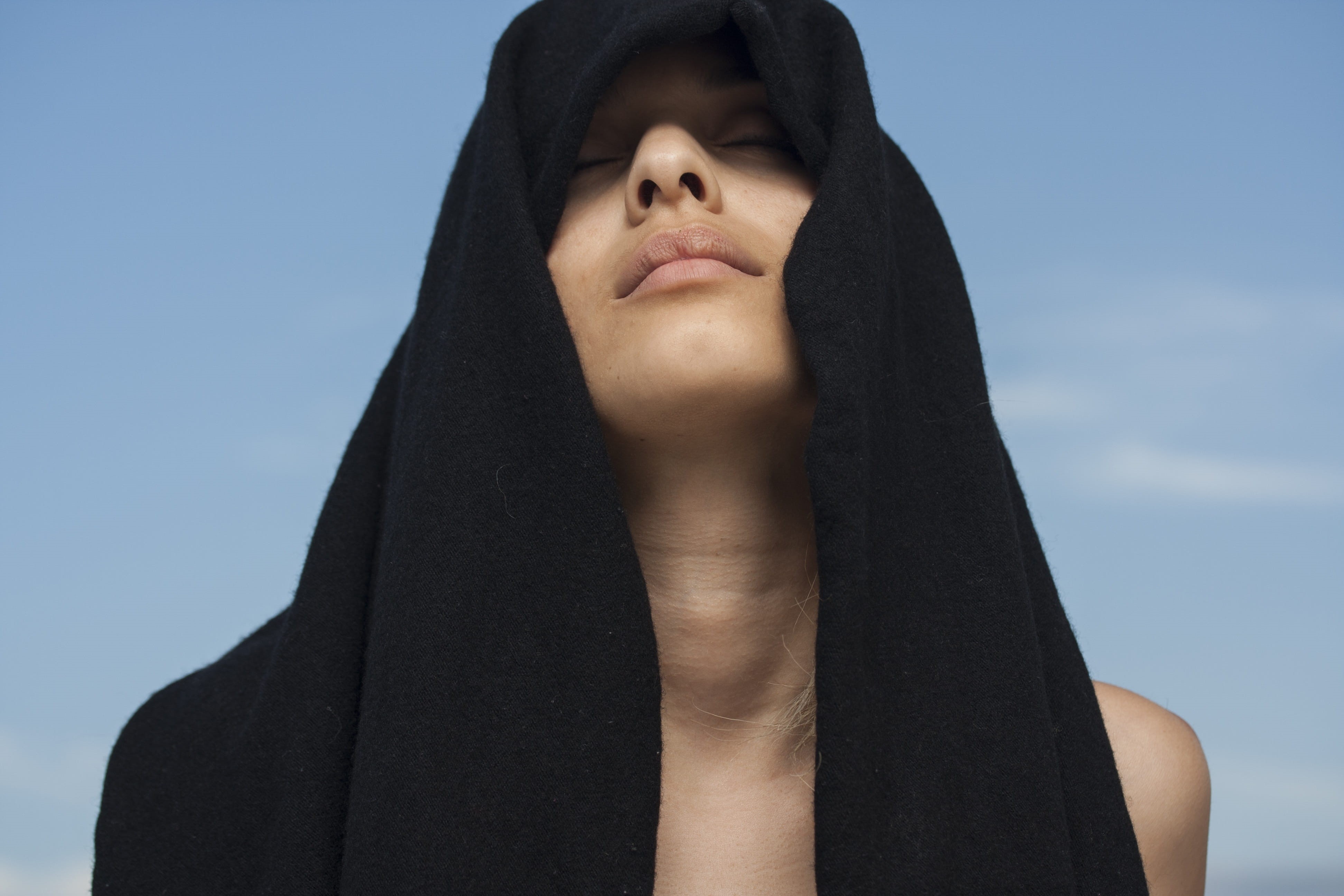 headshot, adult, fiction, beauty model, women, womens, photography, one Woman Only, hood - clothing, real people, girl, aesthetics, textile, young adult, HD Wallpaper
