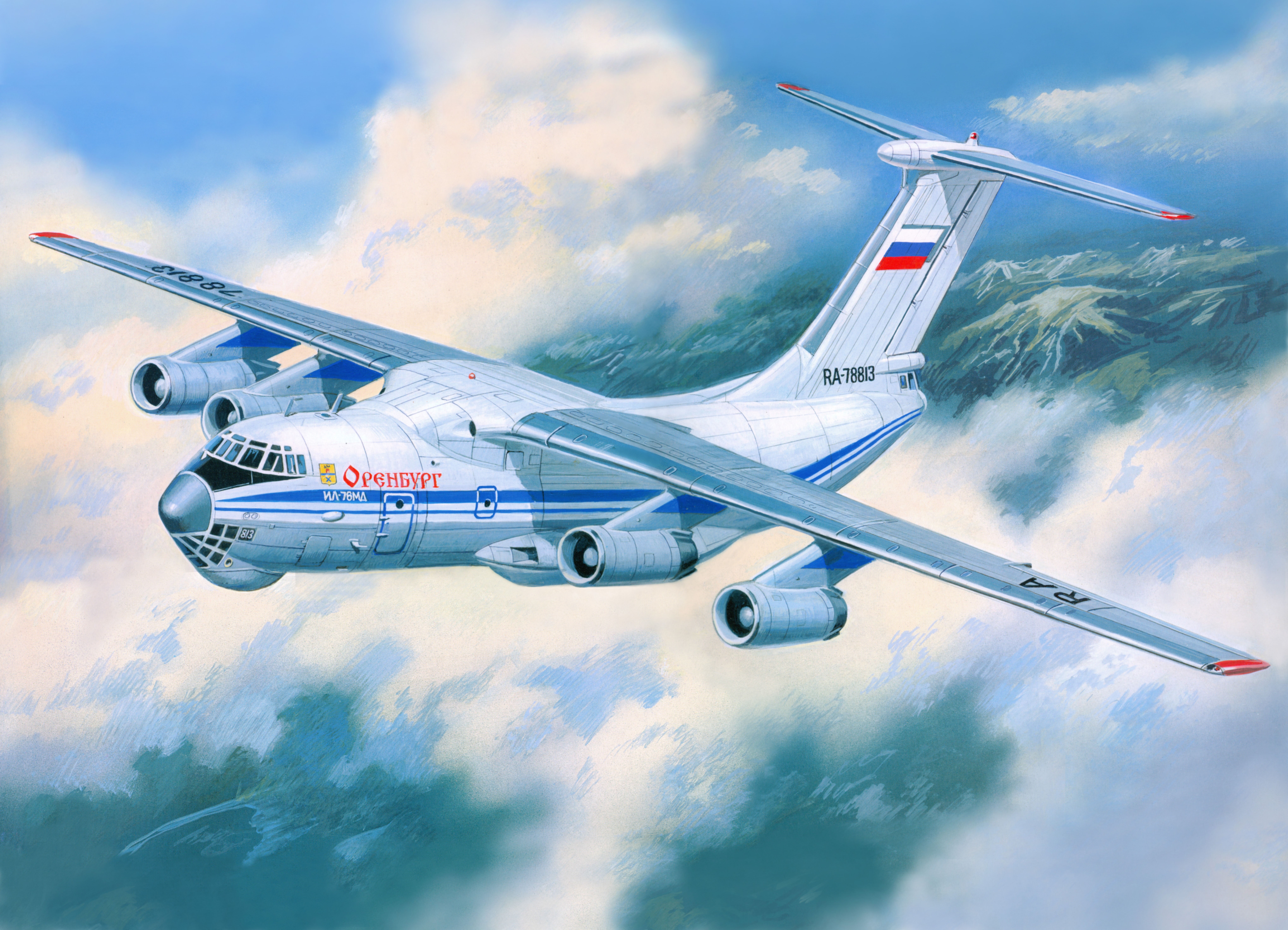 sky, on the move, military, outdoors, commercial Airplane, fighter plane, gray, transport, air Vehicle, aircraft, illustration, transportation, art, flying, HD Wallpaper