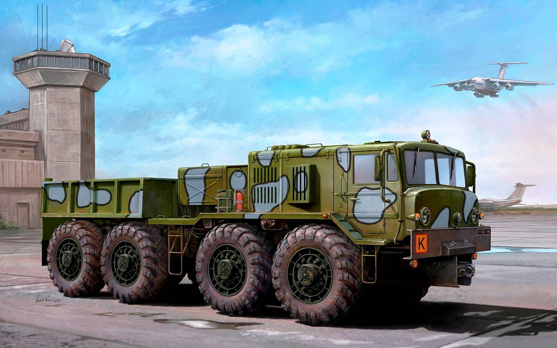 towing, nature, illustration, 200T., 240НМ-1B, industry, JAMZ, freight transportation, art, designed, no people, business, mode of transportation, Vincent Wai., HD Wallpaper