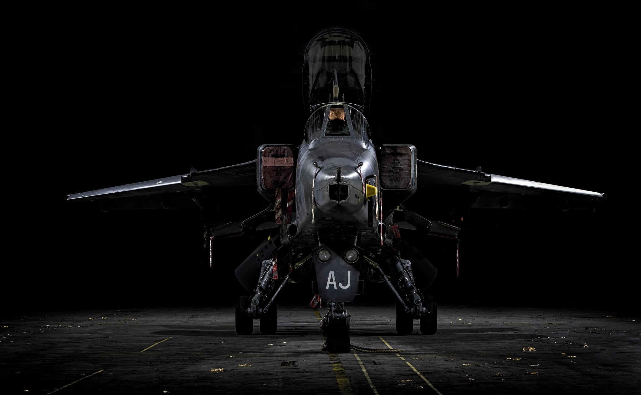 fighter-bomber, SEPECAT, Jaguar, 1080P, the airfield, HD Wallpaper
