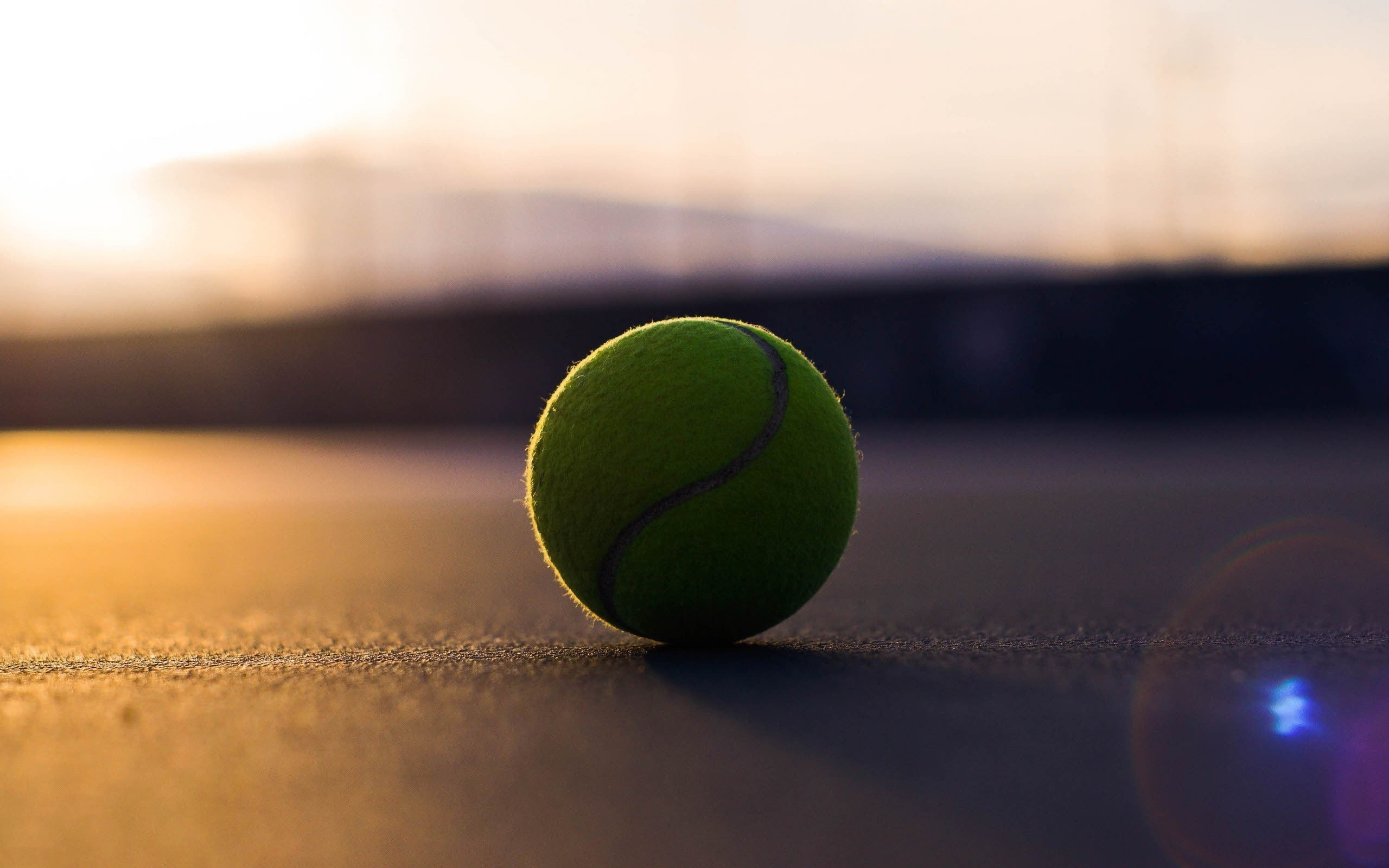 sport, focus on foreground, outdoors, green, tennis balls, blurred, sphere, 2K, ball, close-up, recreational pursuit, leisure activity, tennis ball, selective focus, HD Wallpaper
