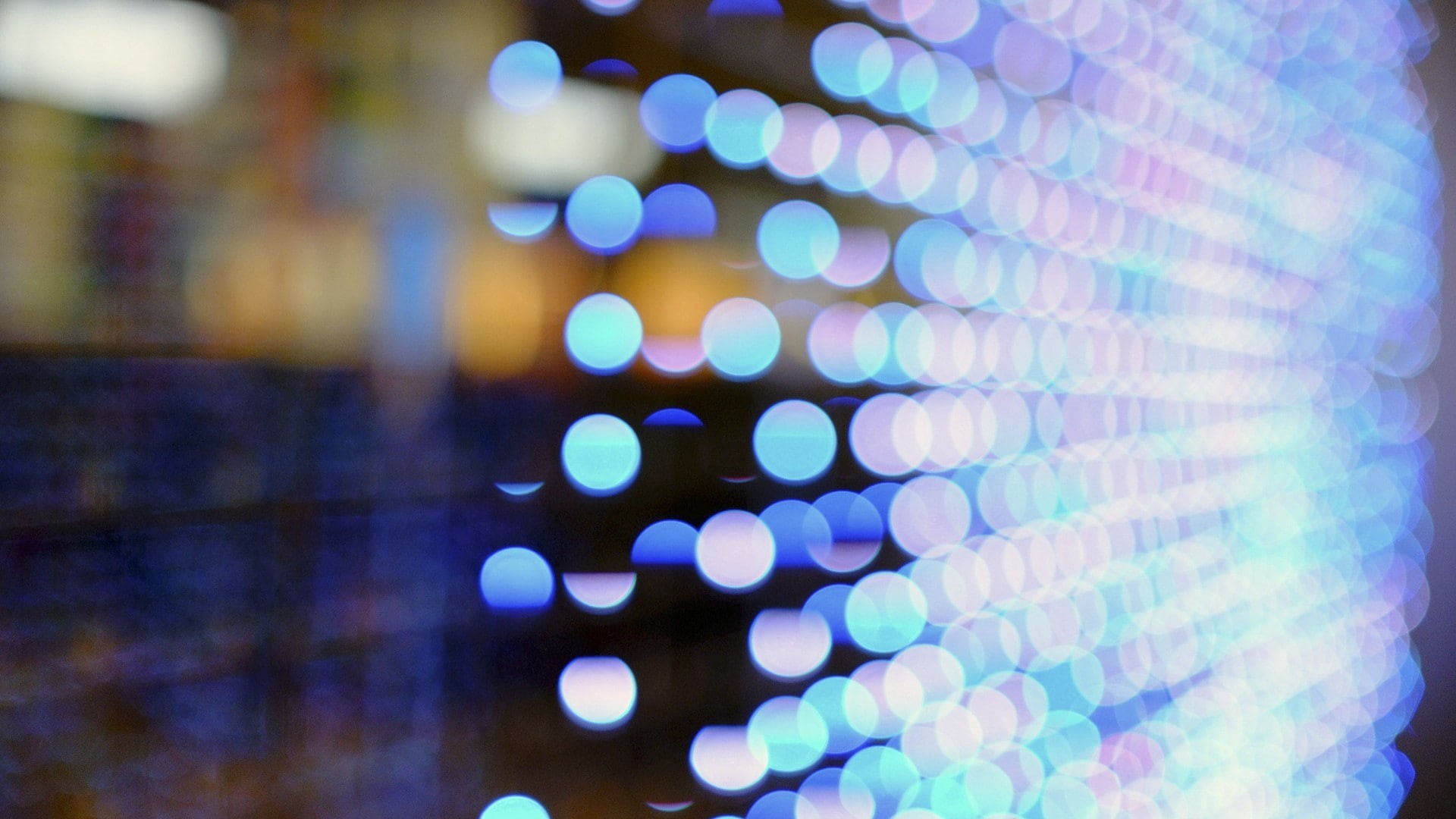 bokeh, 1080P, lens flare, reflection, lights, HD Wallpaper