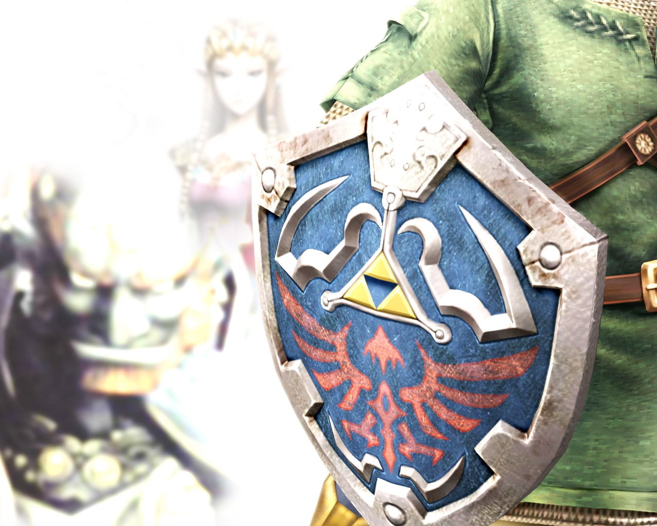 shield, hd, 720P, zelda, video games, ganondorf, link, nintendo, hylian, HD Wallpaper