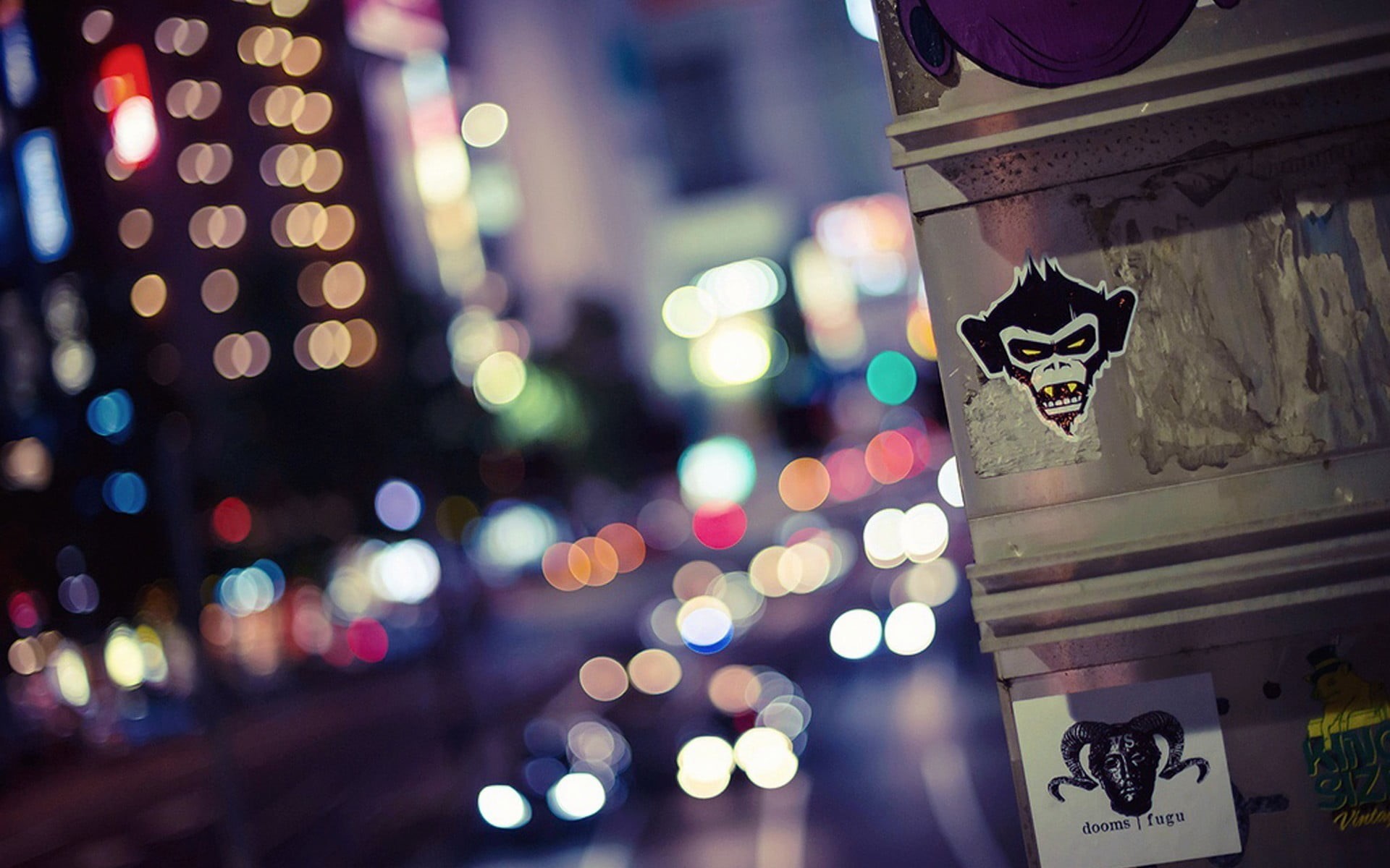 business, urban, transportation, text, decoration, building Exterior, close-up, apes, lighting Equipment, traffic, no people, night, city Life, famous Place, HD Wallpaper