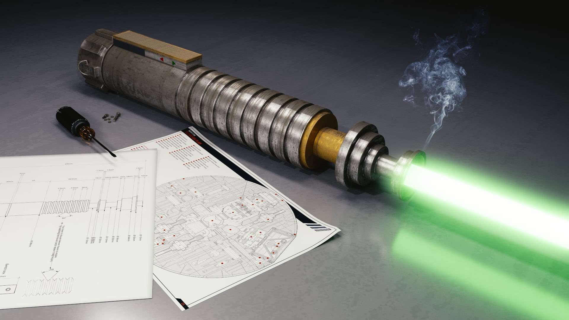 table, Star Wars, publication, Blender, brown, book, smoke - physical structure, hand, cylindrical, group of objects, close-up, medium group of objects, HD Wallpaper
