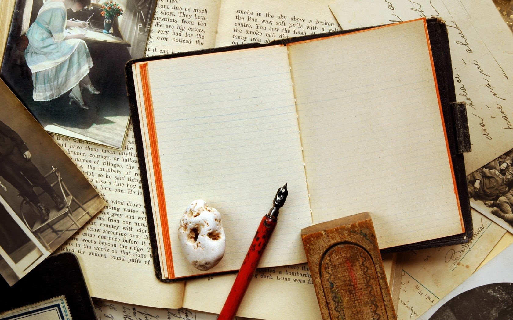 document, blank, page, old-fashioned, antique, nib, writing, writing instrument, no People, directly above, paper, equipment, close-up, studying, note Pad, HD Wallpaper
