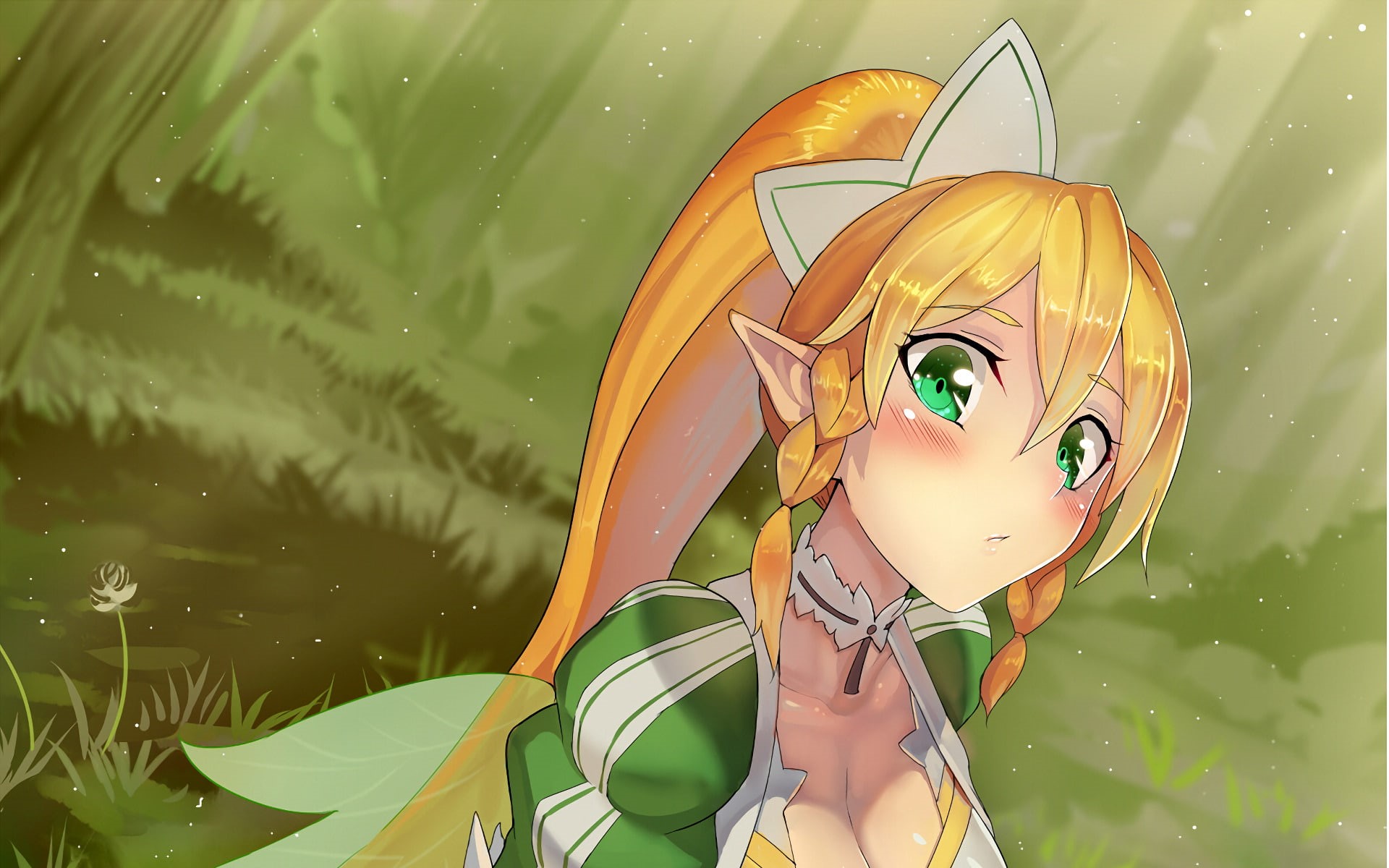 Leafa (Sword Art Online), Suguha Kirigaya, 1080P, Sword Art Online, HD Wallpaper