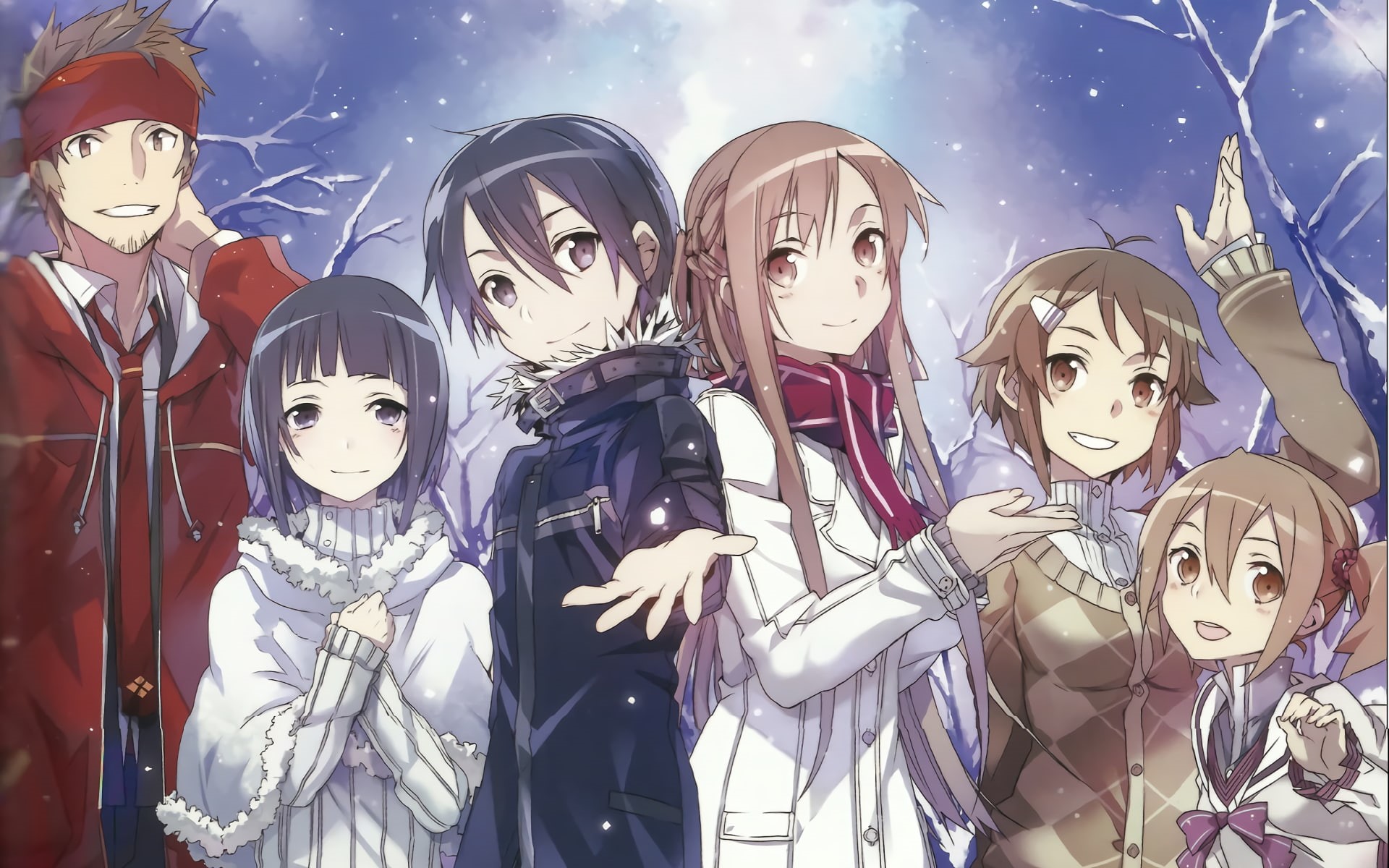 festival, keiko ayano, art and craft, for sale, retail, human representation, sword art online, klein, kirigaya kirito, mask, 1080P, creativity, clothing, HD Wallpaper