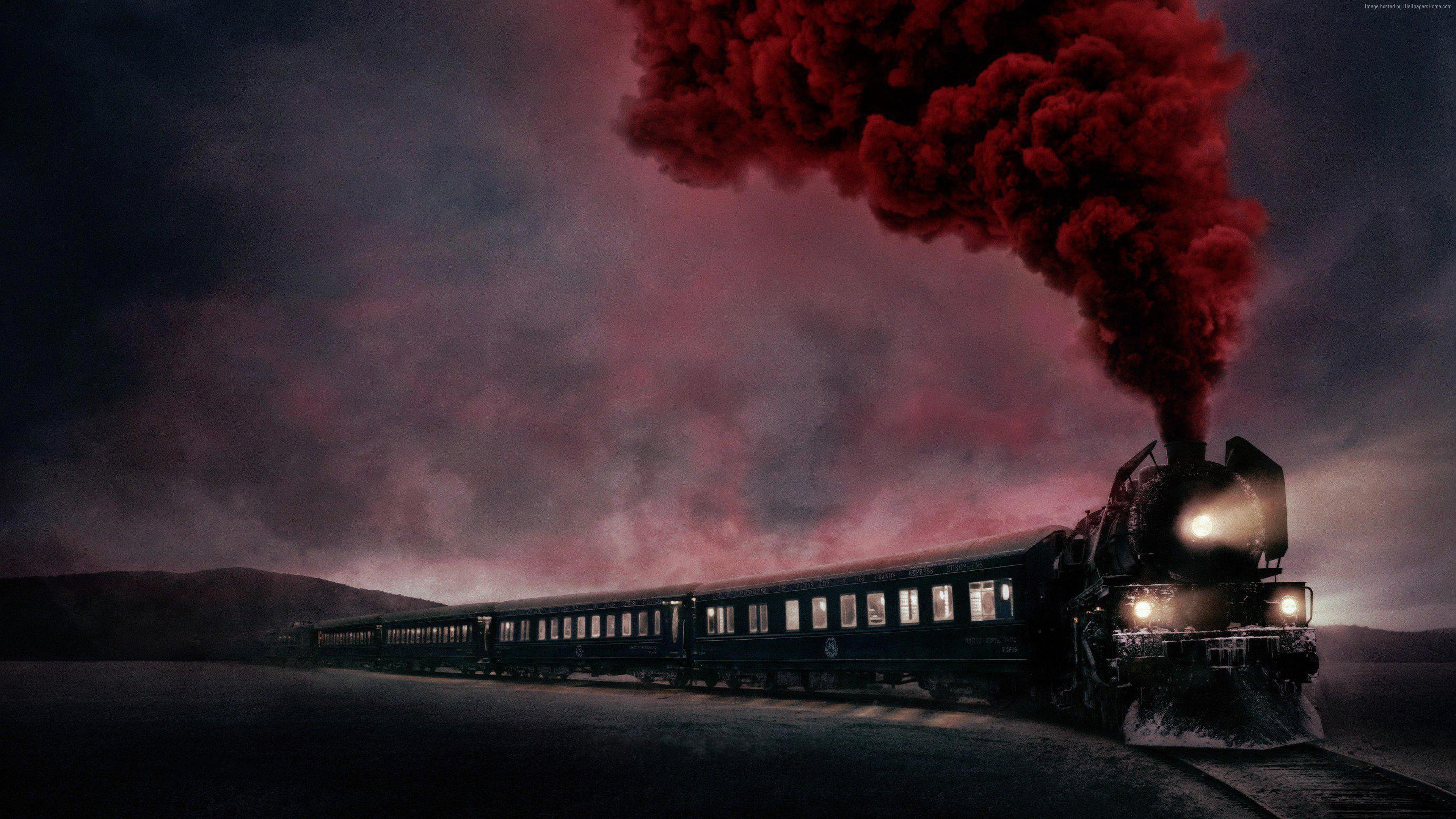 4K, train, 4K, Murder on the Orient Express, HD Wallpaper