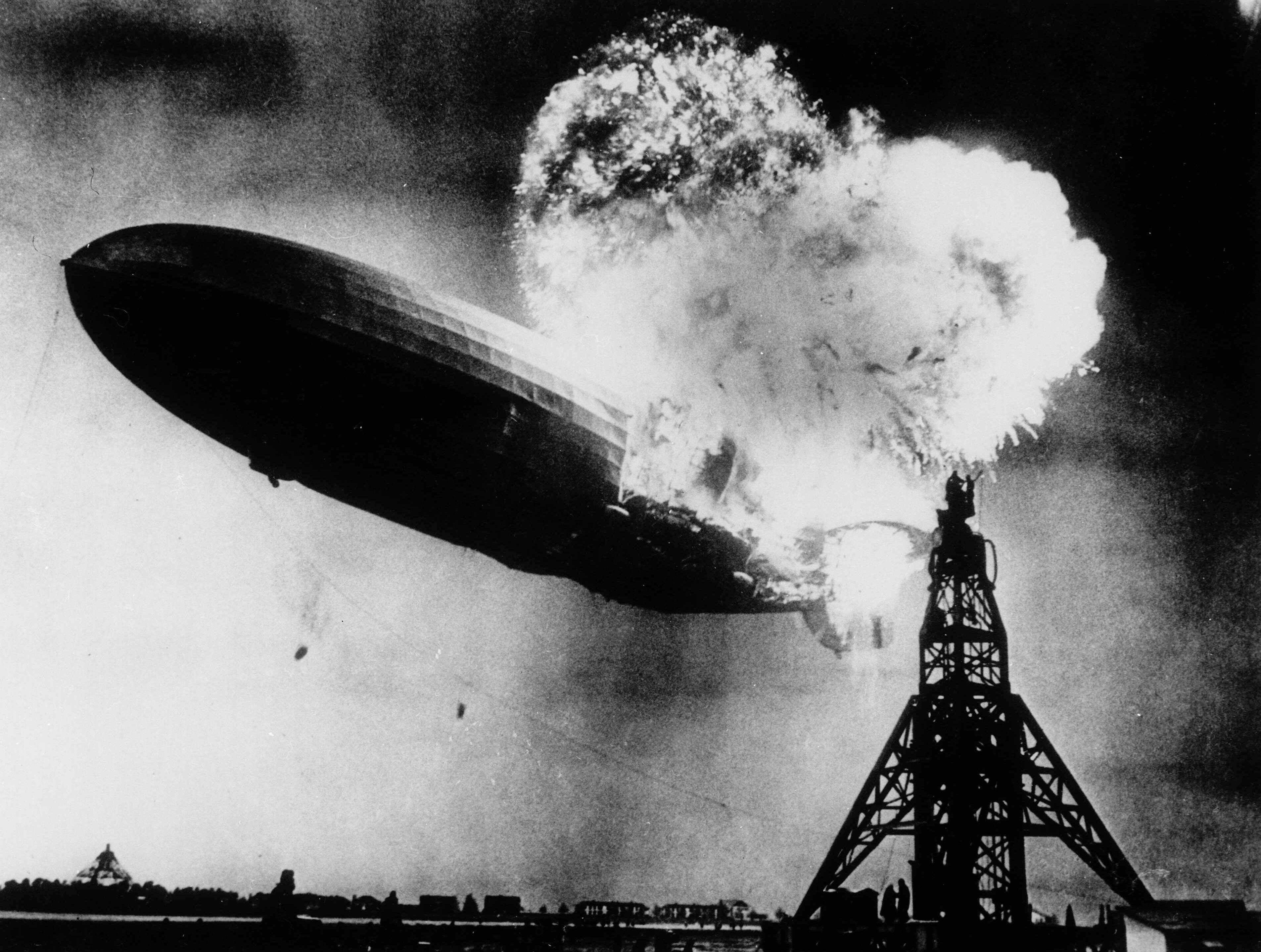 Hindenburg, history, Zeppelin, 2K, HD Wallpaper