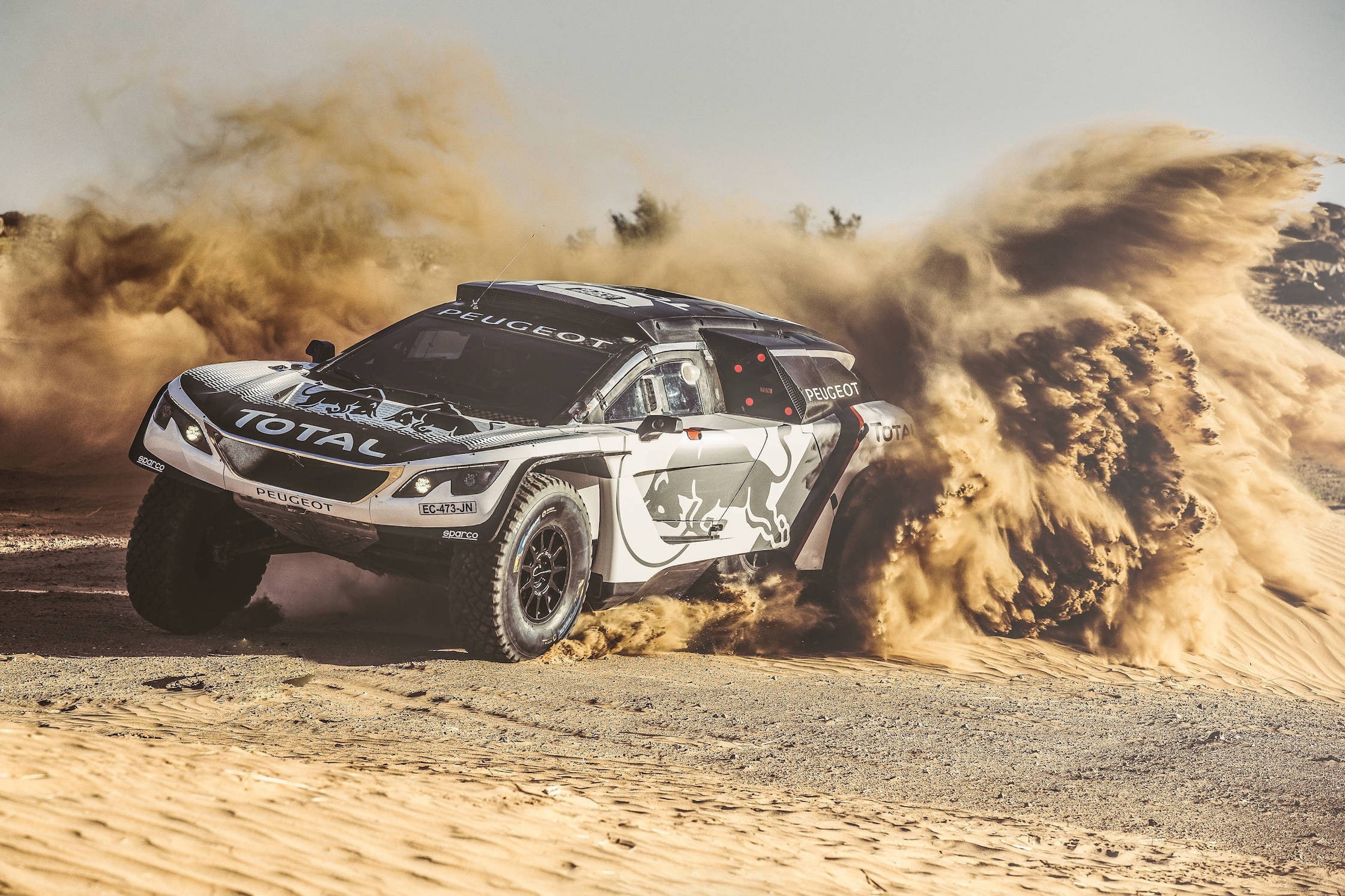 car, 1080P, sand, racing, Peugeot, Rally, vehicle, HD Wallpaper