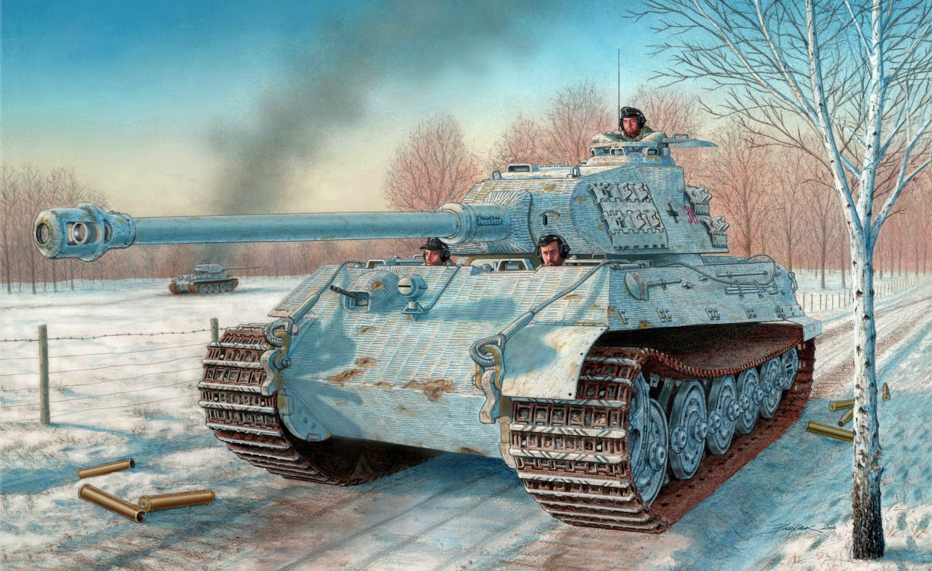 architecture, war, King tiger, tree, tank, day, Royal tiger, tiger 2, conflict, army, history, Tiger II, figure, the Wehrmacht, armored Vehicle, power, HD Wallpaper