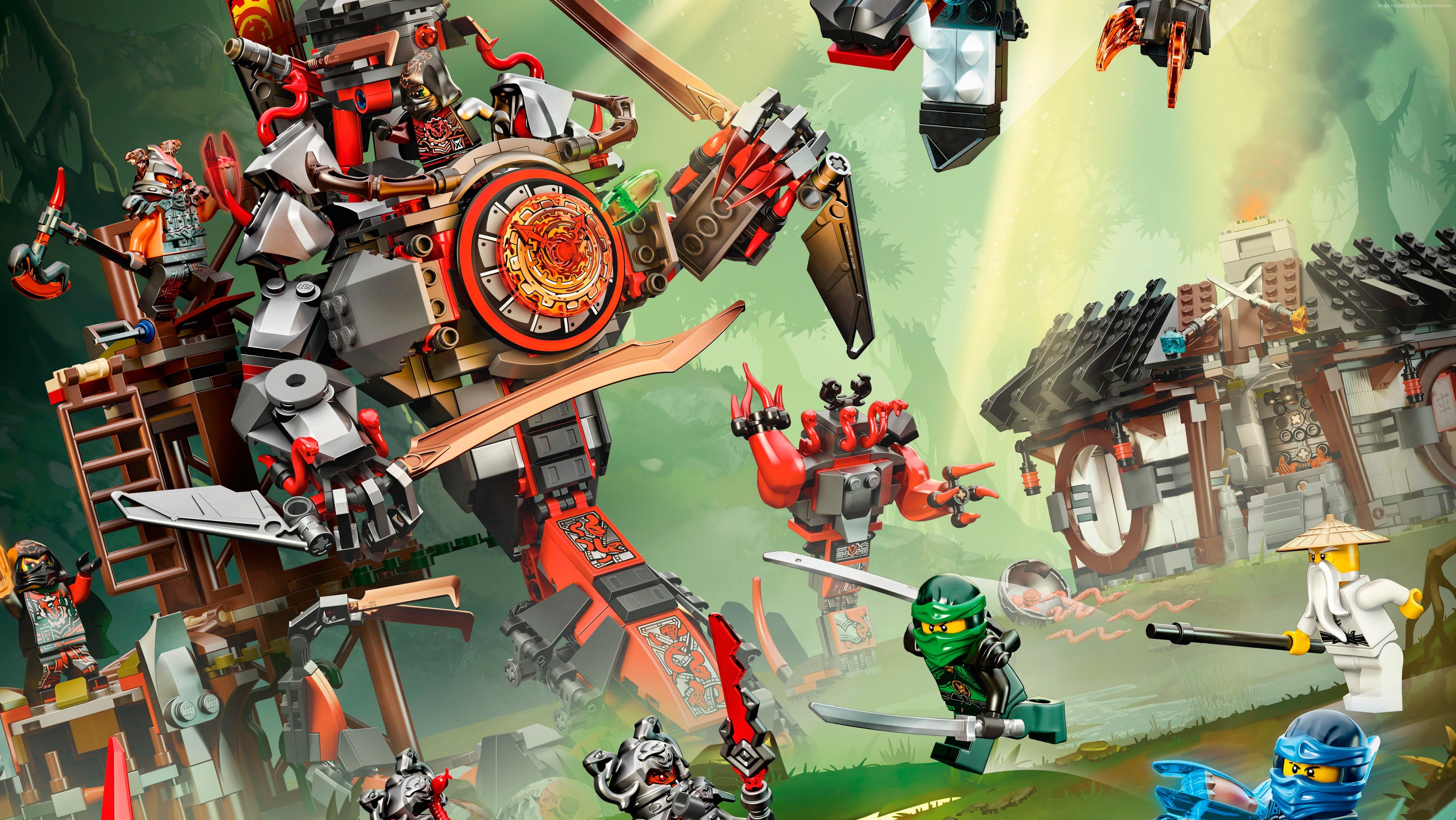 best animation movies, The LEGO Ninjago Movie, 5k, 4K, HD Wallpaper