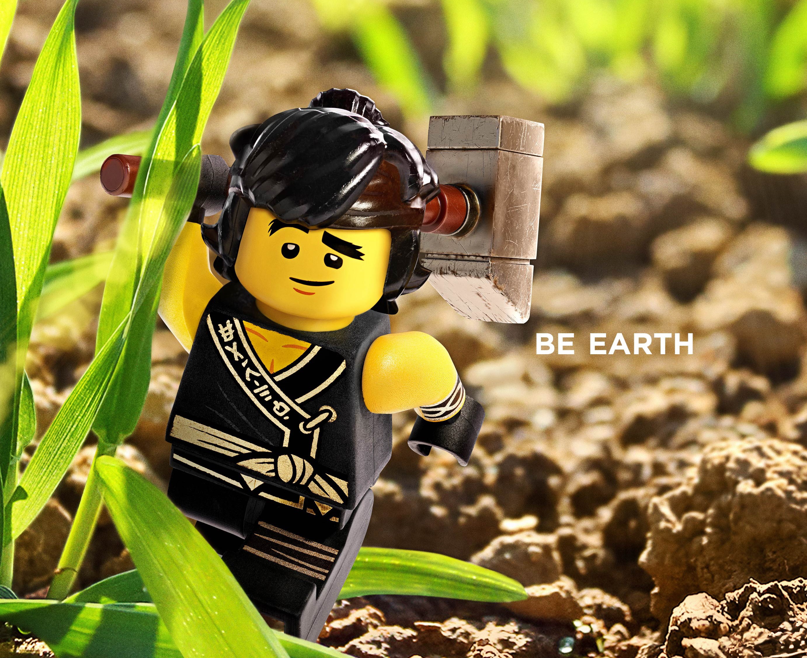 Animation, 2017, Cole, 2K, Be Earth, The Lego Ninjago Movie, HD Wallpaper